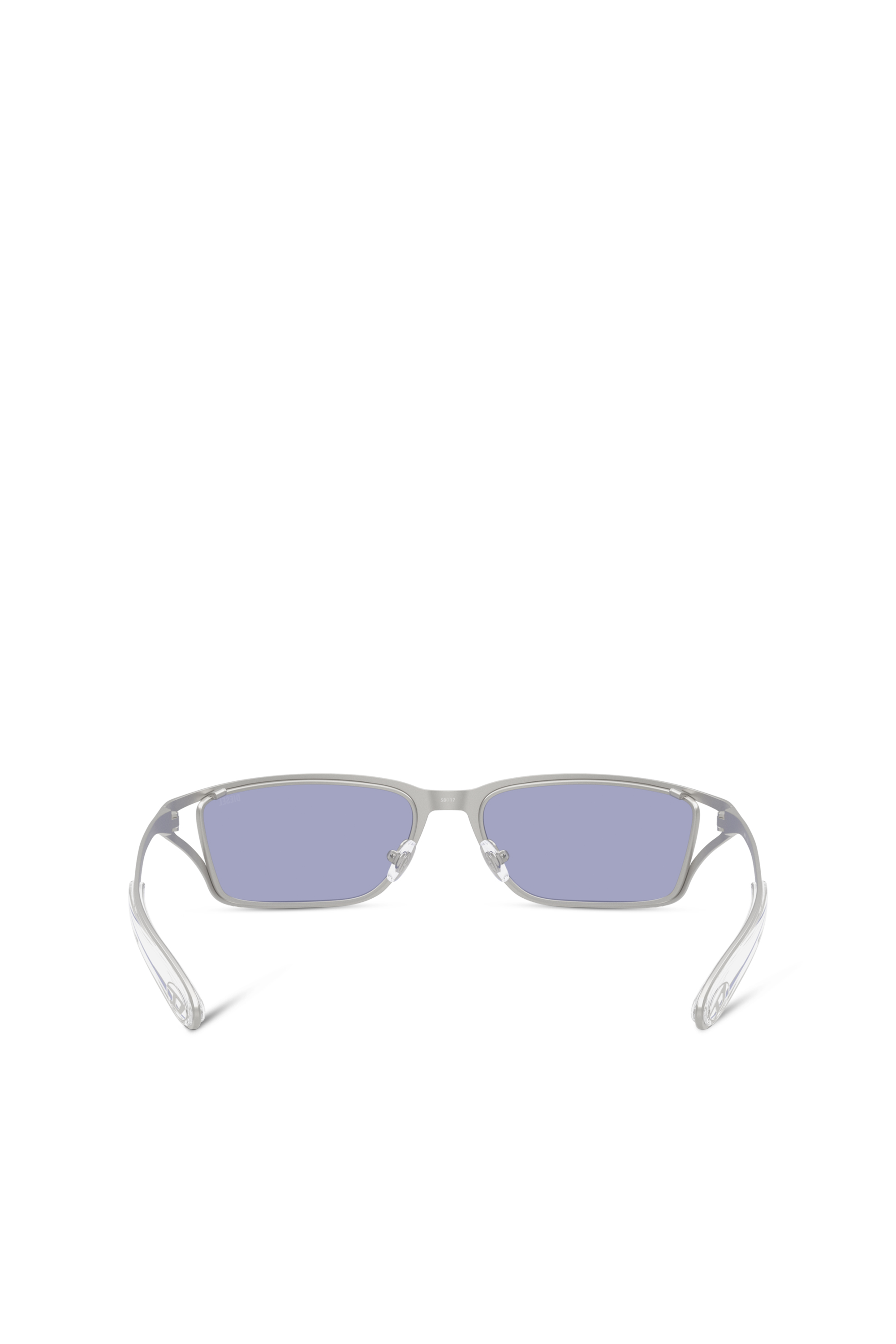 Diesel - 0DL1015, Unisex's Rectangle sunglasses in Grey/Blue - 3