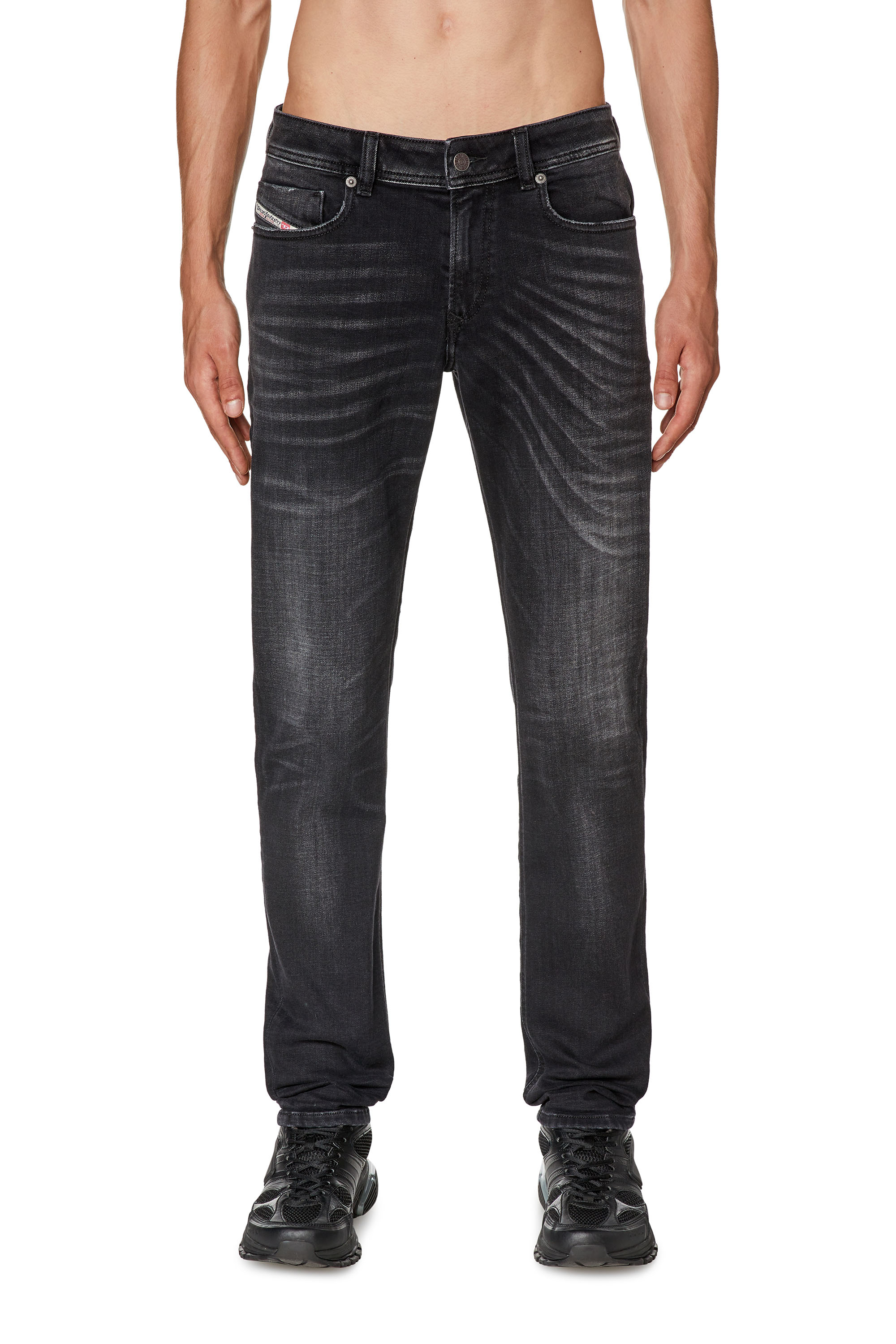 Diesel - Skinny Jeans 1979 Sleenker 09G54, Black/Dark grey - Image 1