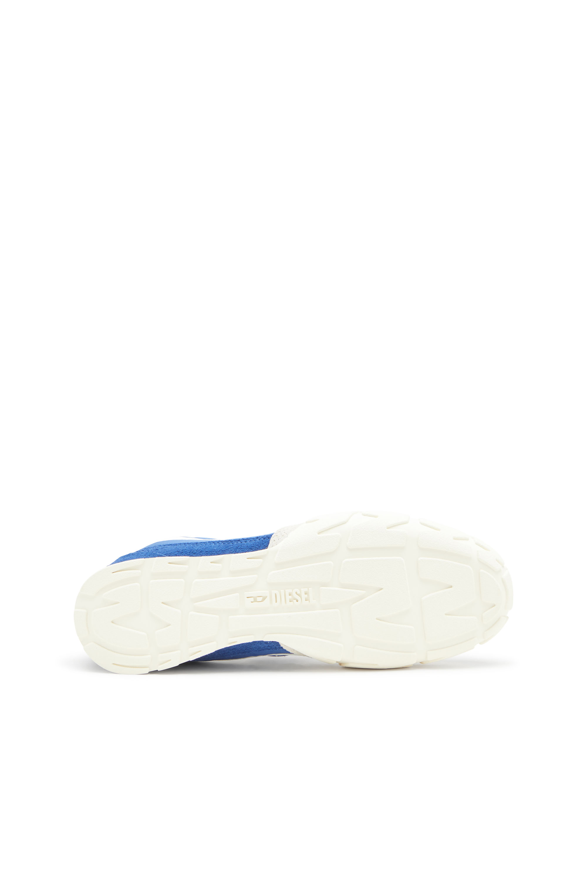 Diesel - S-PAGODHA LOW, Man's S-Pagodha-Sneakers in leather, suede and ripstop in Blue - 5