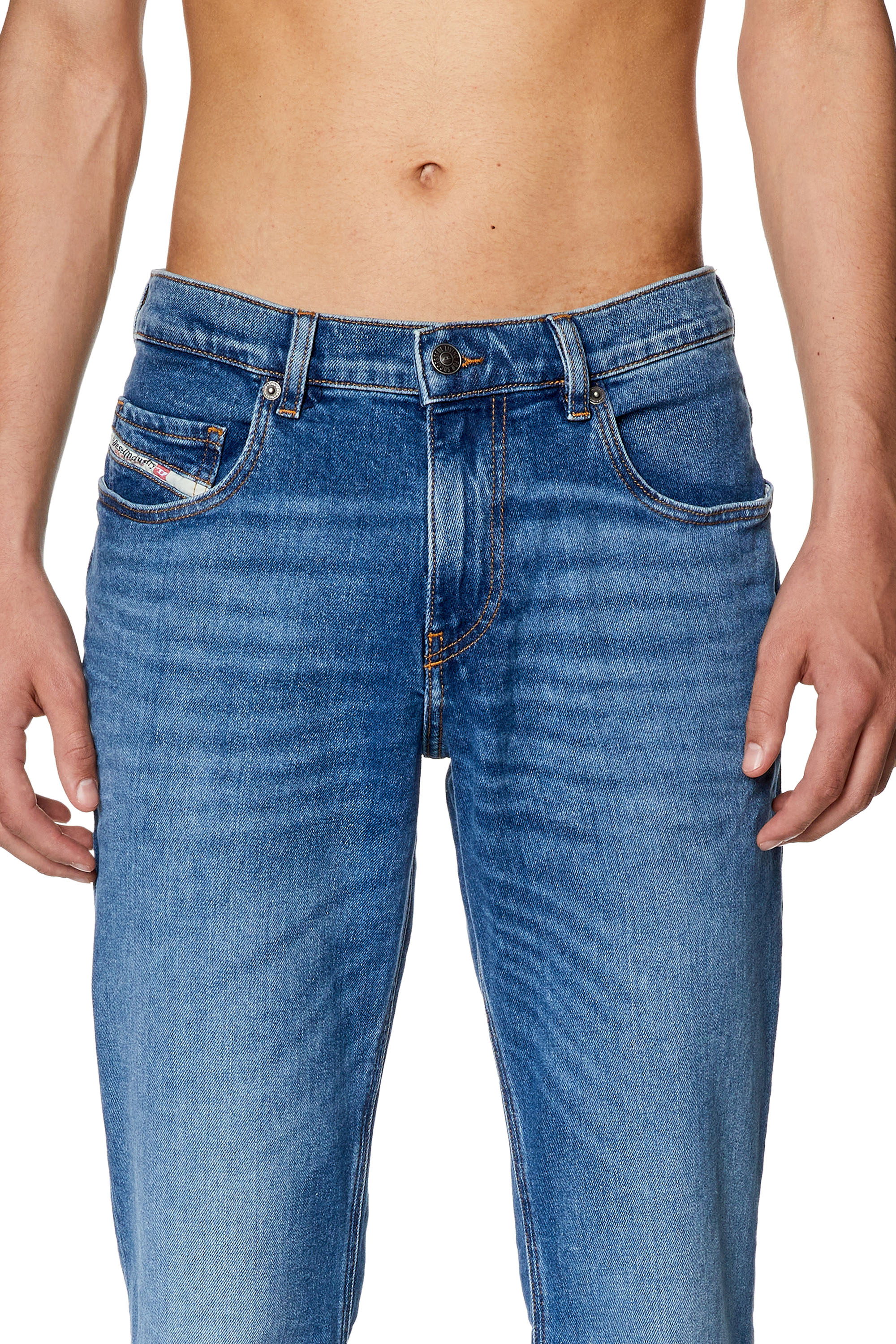 Diesel - Bootcut Jeans 2021 D-Vocs 0ENAT, Medium blue - Image 3