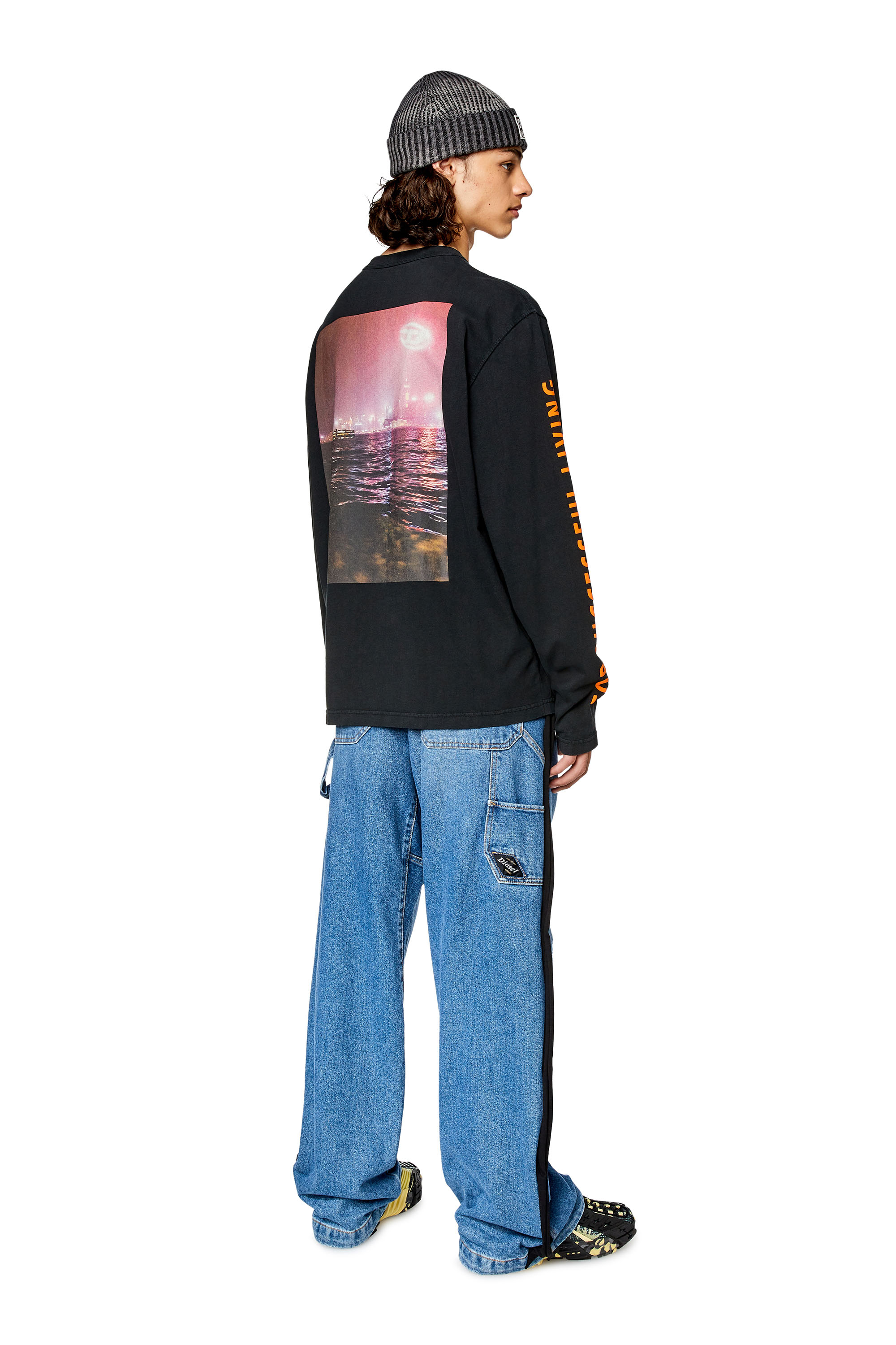 Diesel - T-CRANE-LS-L7, Black - Image 2