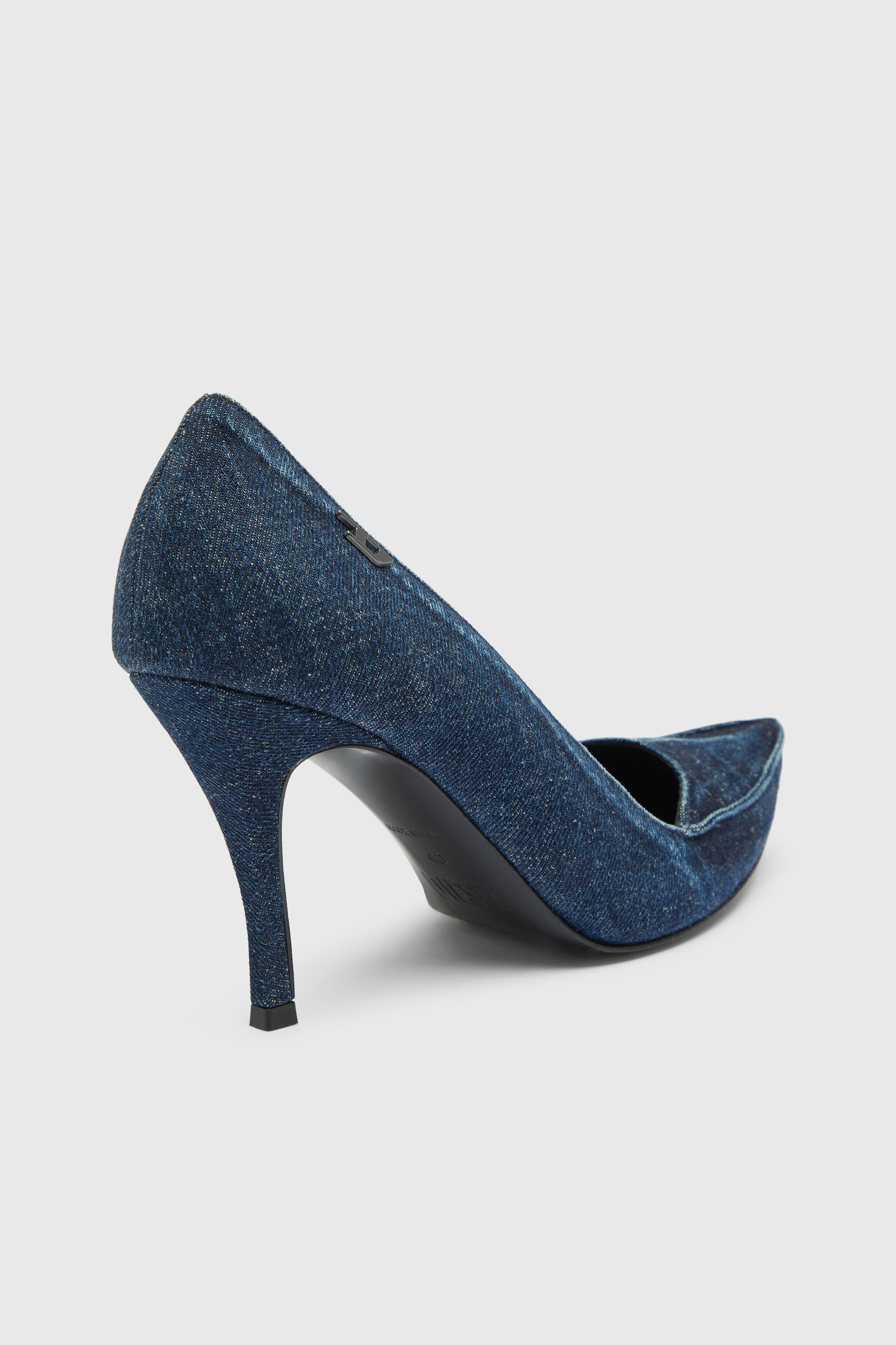 Diesel - D-LUCETTE-90-PUMP D, Woman's D-Lucette-Pumps in denim in null - 5