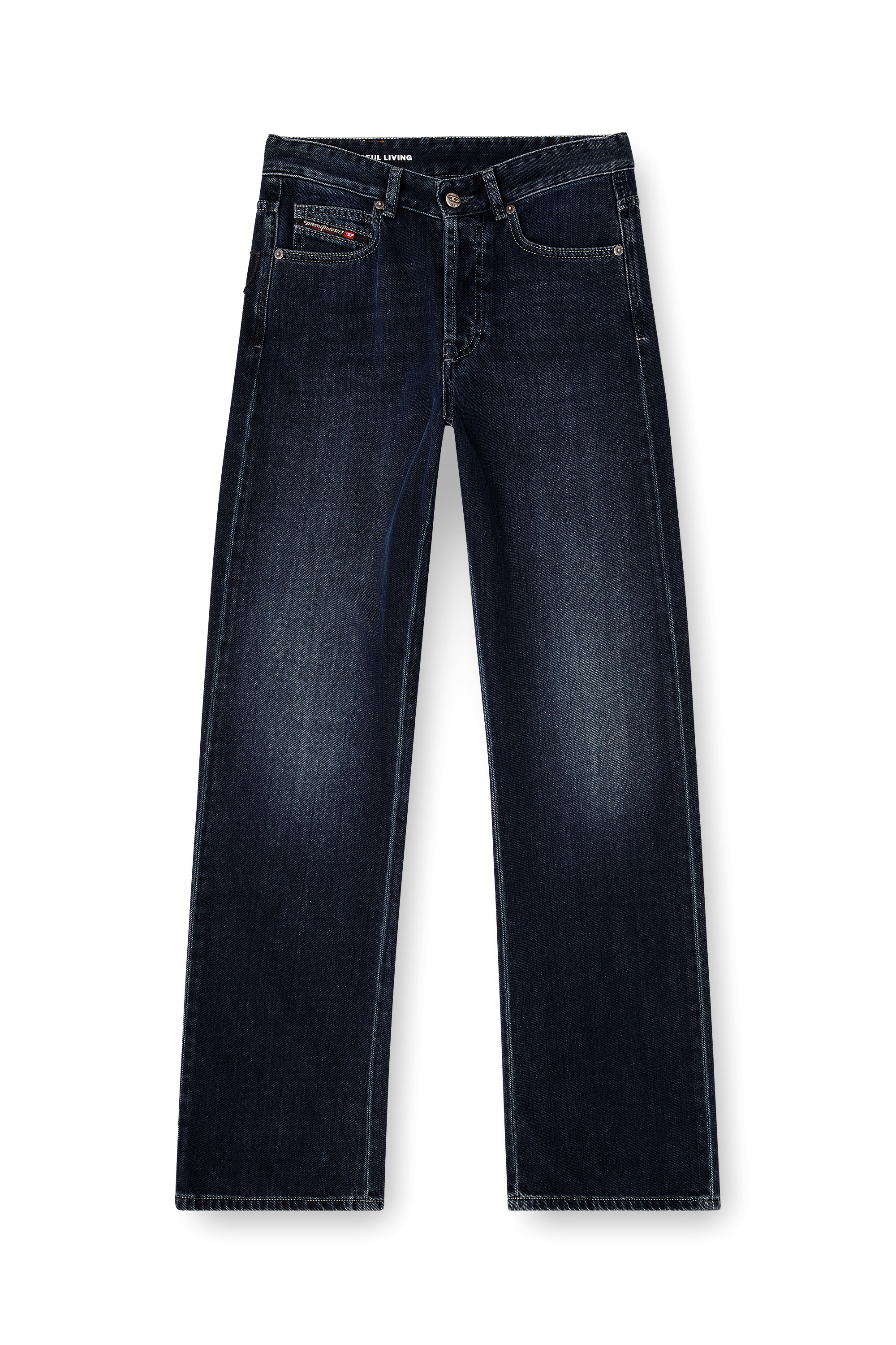 Diesel - Woman's Regular Jeans 1971 D-Sent 09Q19, Dark Blue - 3