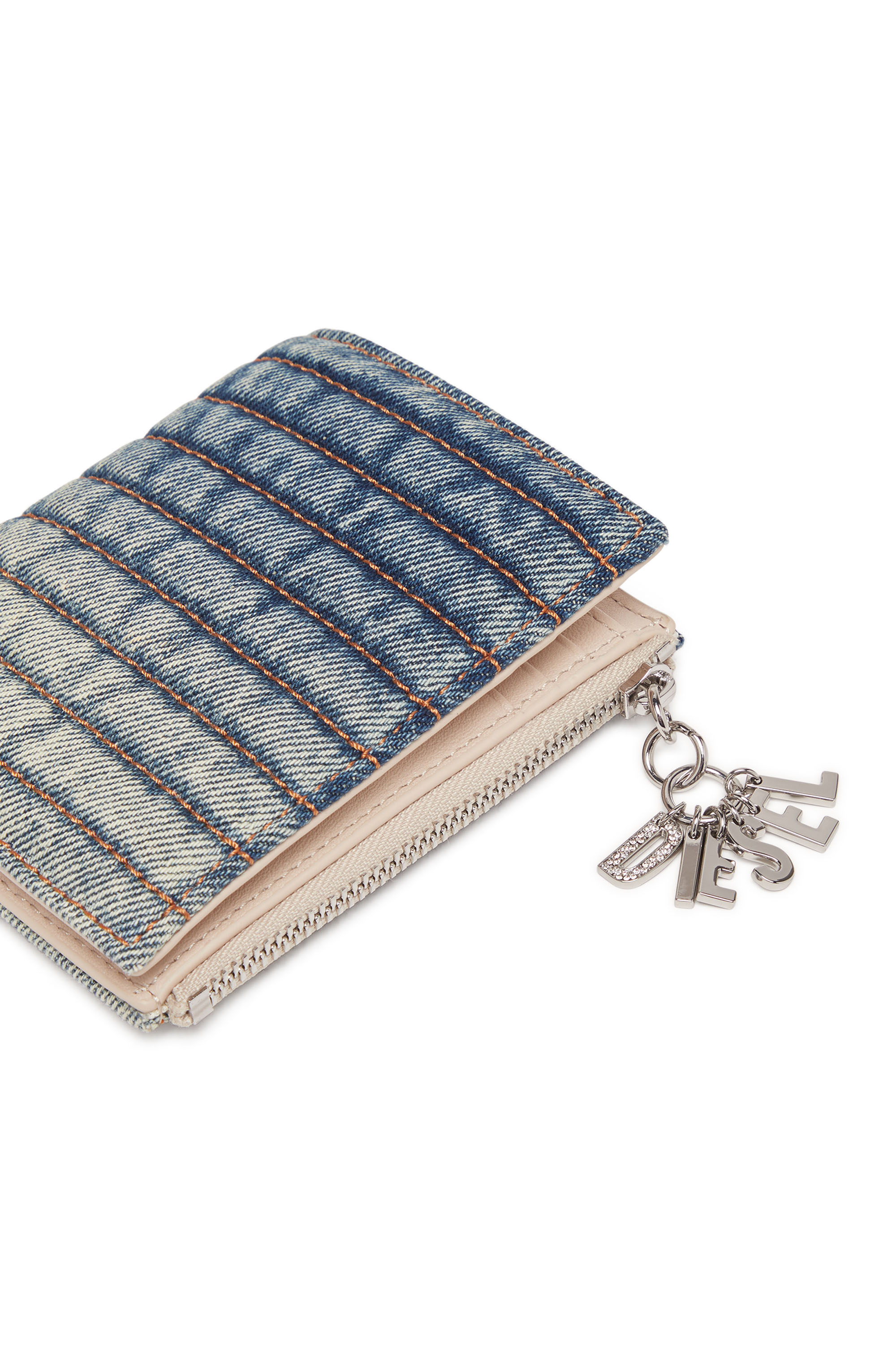 Diesel - BI-FOLD ZIP, Blue - Image 4