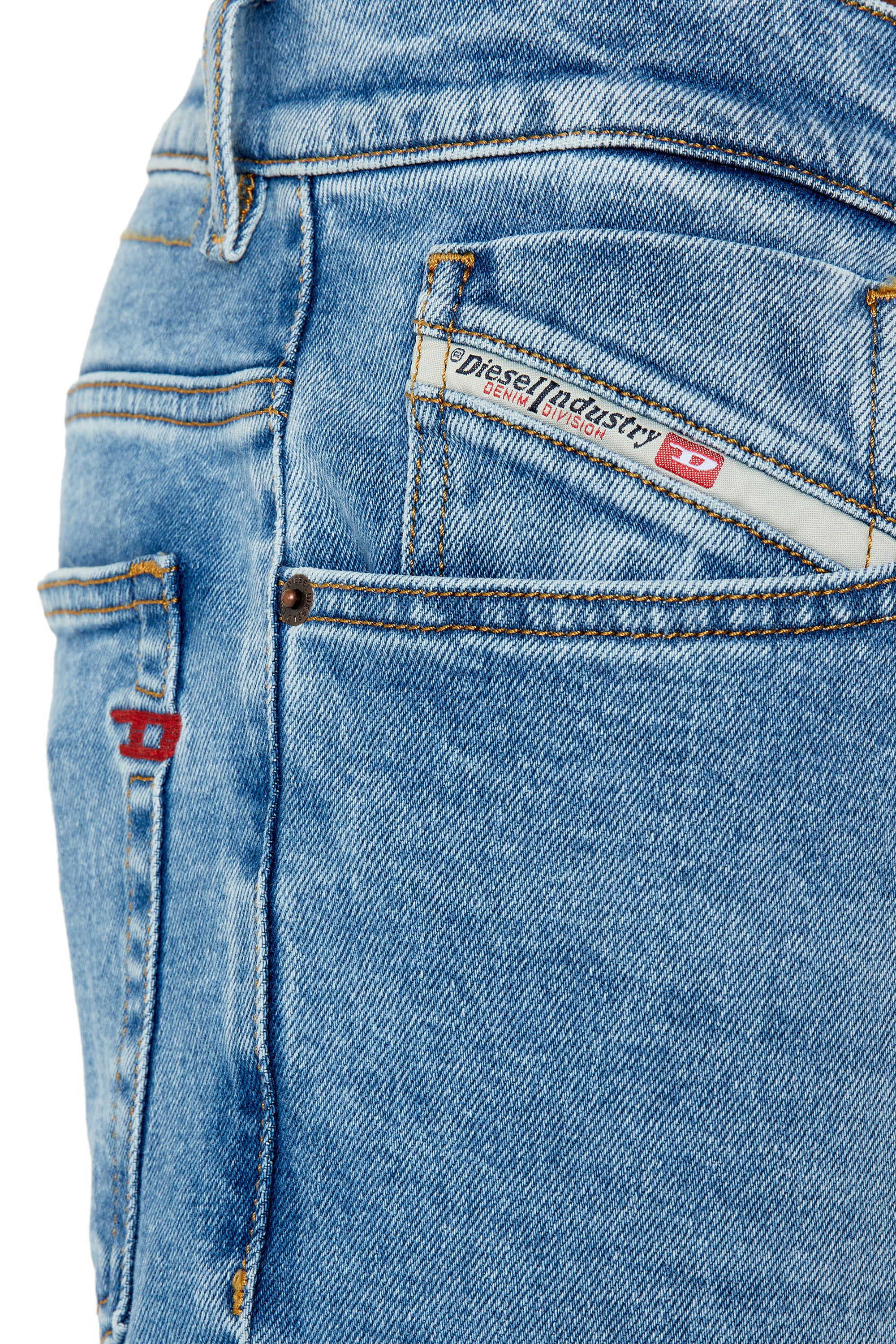 Diesel - Tapered Jeans 2005 D-Fining 9B92L, Light Blue - Image 3