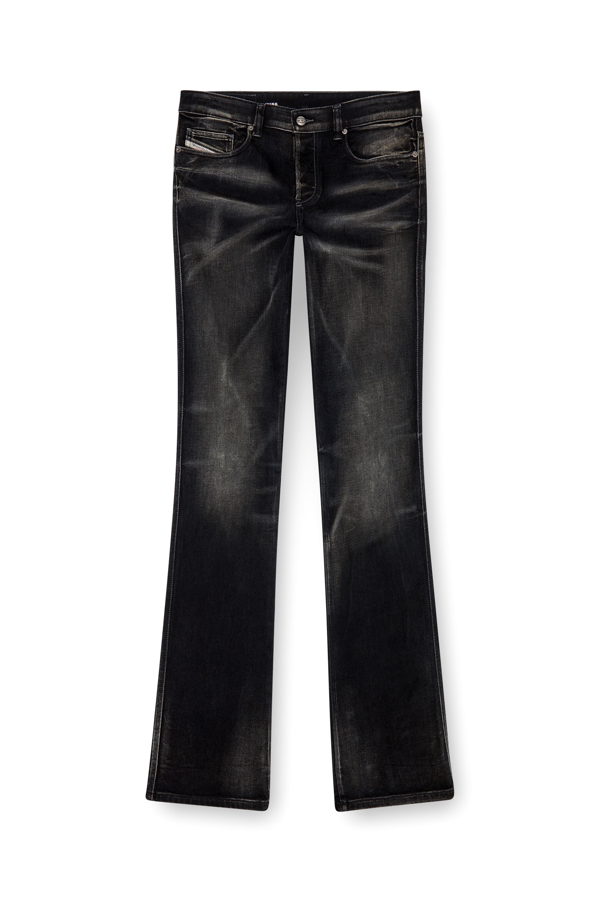 Diesel - Man Bootcut Jeans 1998 D-Buck 09J53, Black/Dark grey - Image 3