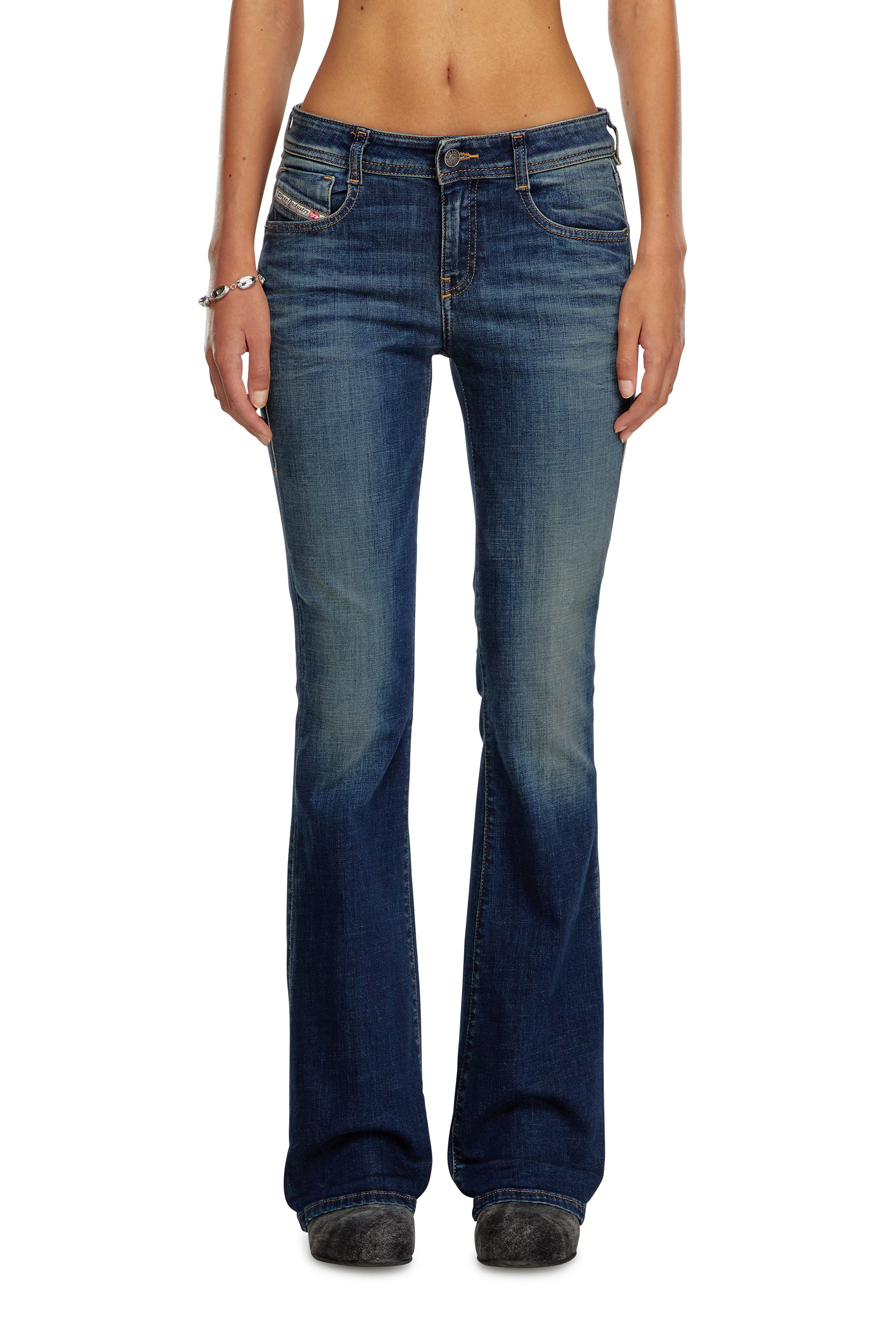 Diesel - Woman's Bootcut Jeans 1969 D-Ebbey 09J20, Dark Blue - 3