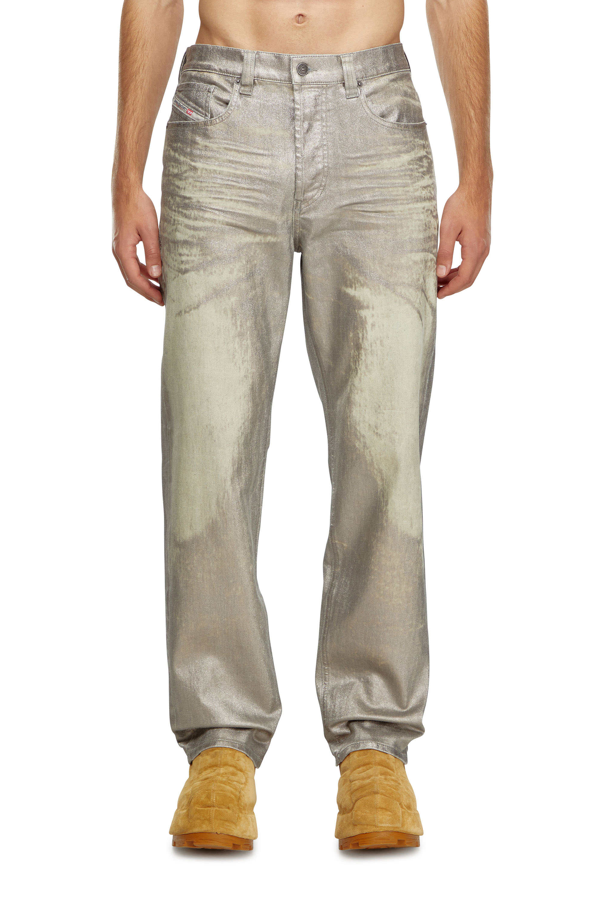 Diesel - Man Straight Jeans 2010 D-Macs 0CBCZ, Grey - Image 1