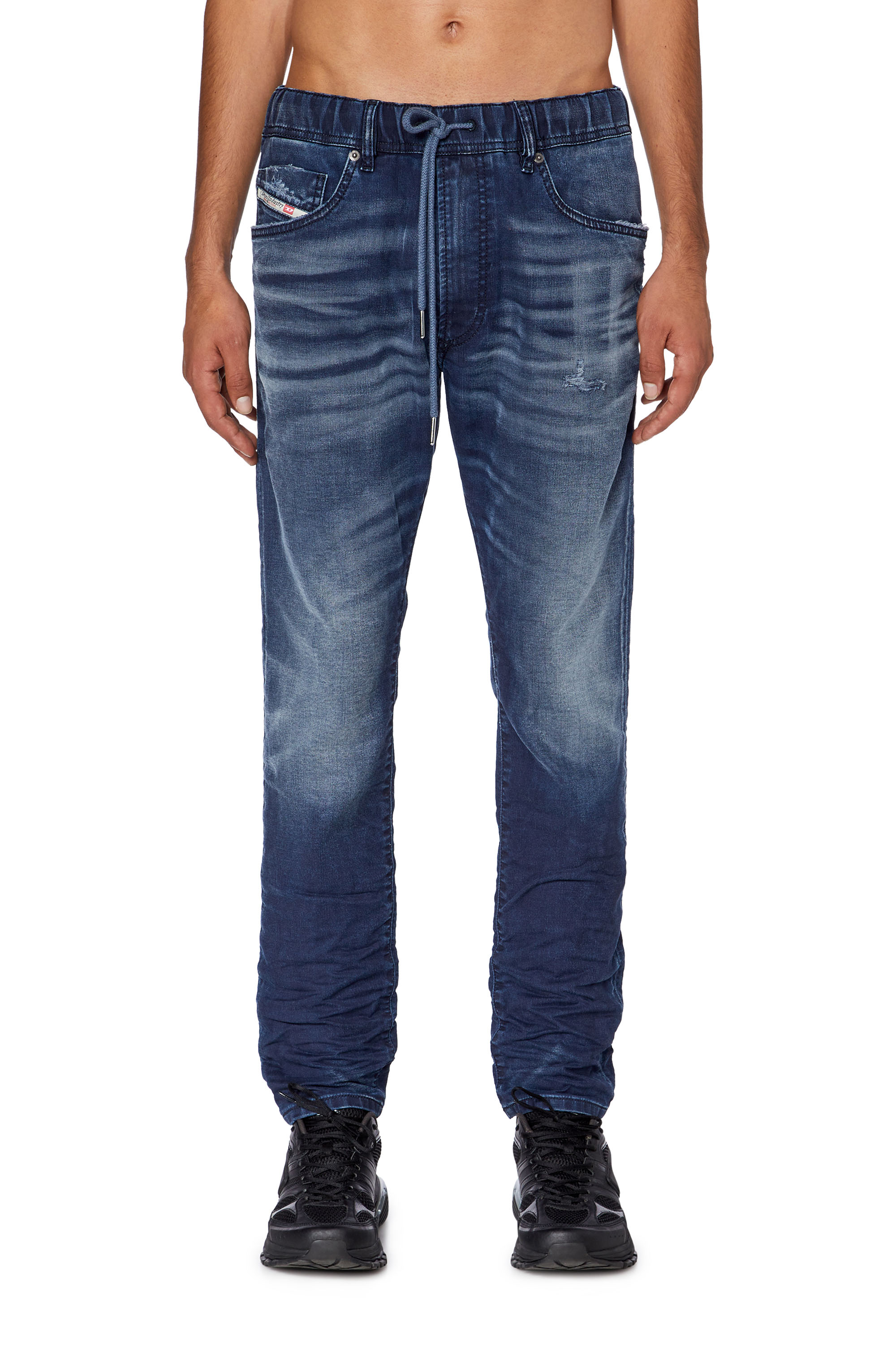 Diesel - Tapered Krooley JoggJeans® 068FQ, Dark Blue - Image 1