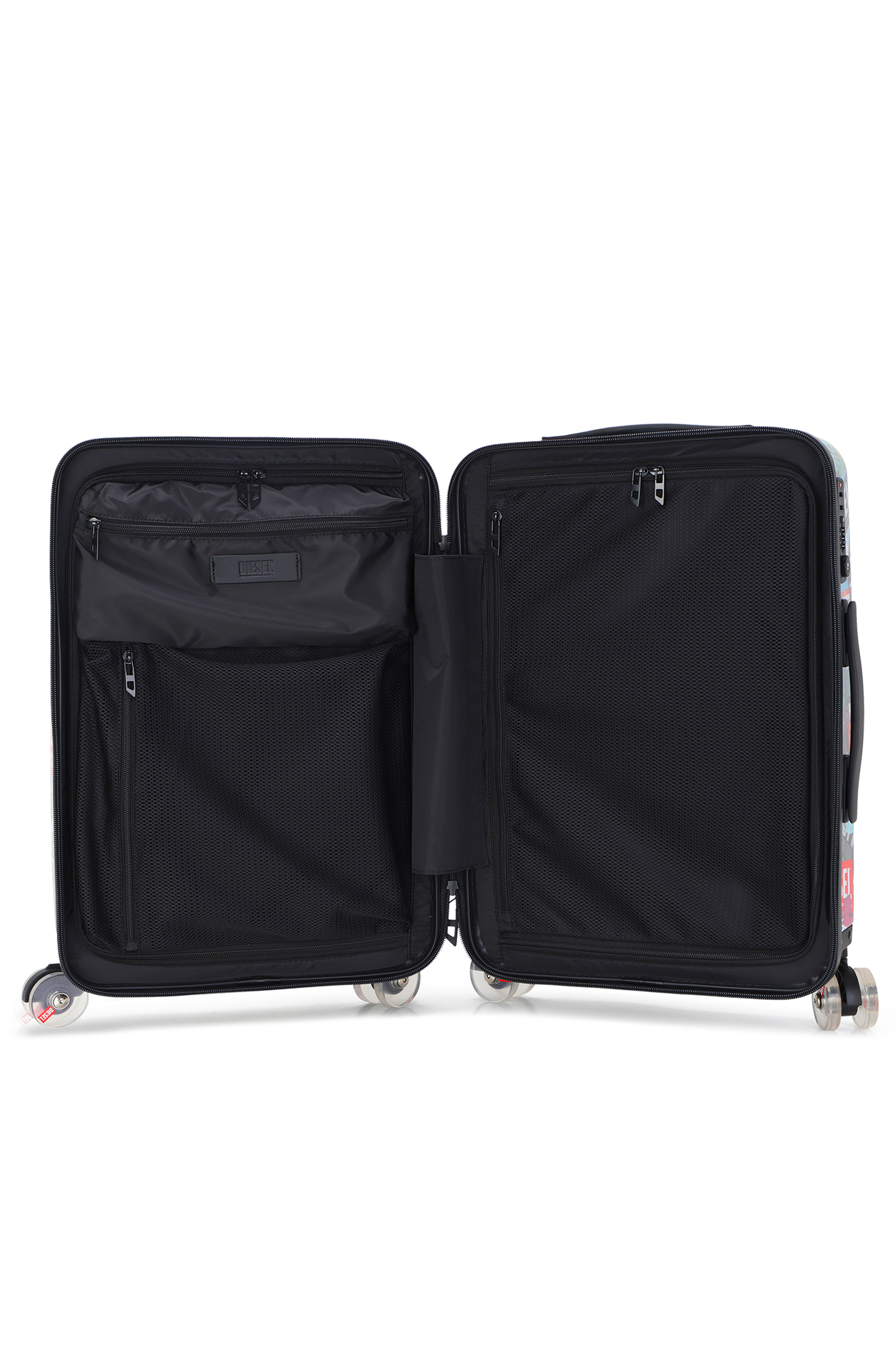 Diesel - DIESEL PC PRINTED TROLLEY-STICKERS- DSL0, Unisex's Sticker style suitcase size S in Multicolor - 4