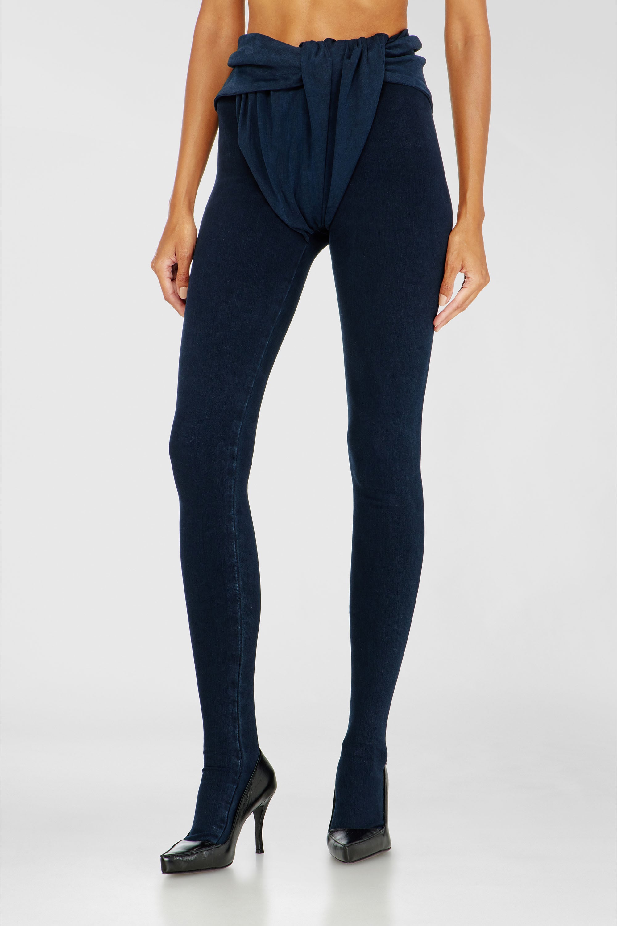 Diesel - Woman's Skinny Jeans D-Velly 09R36, Dark Blue - 1