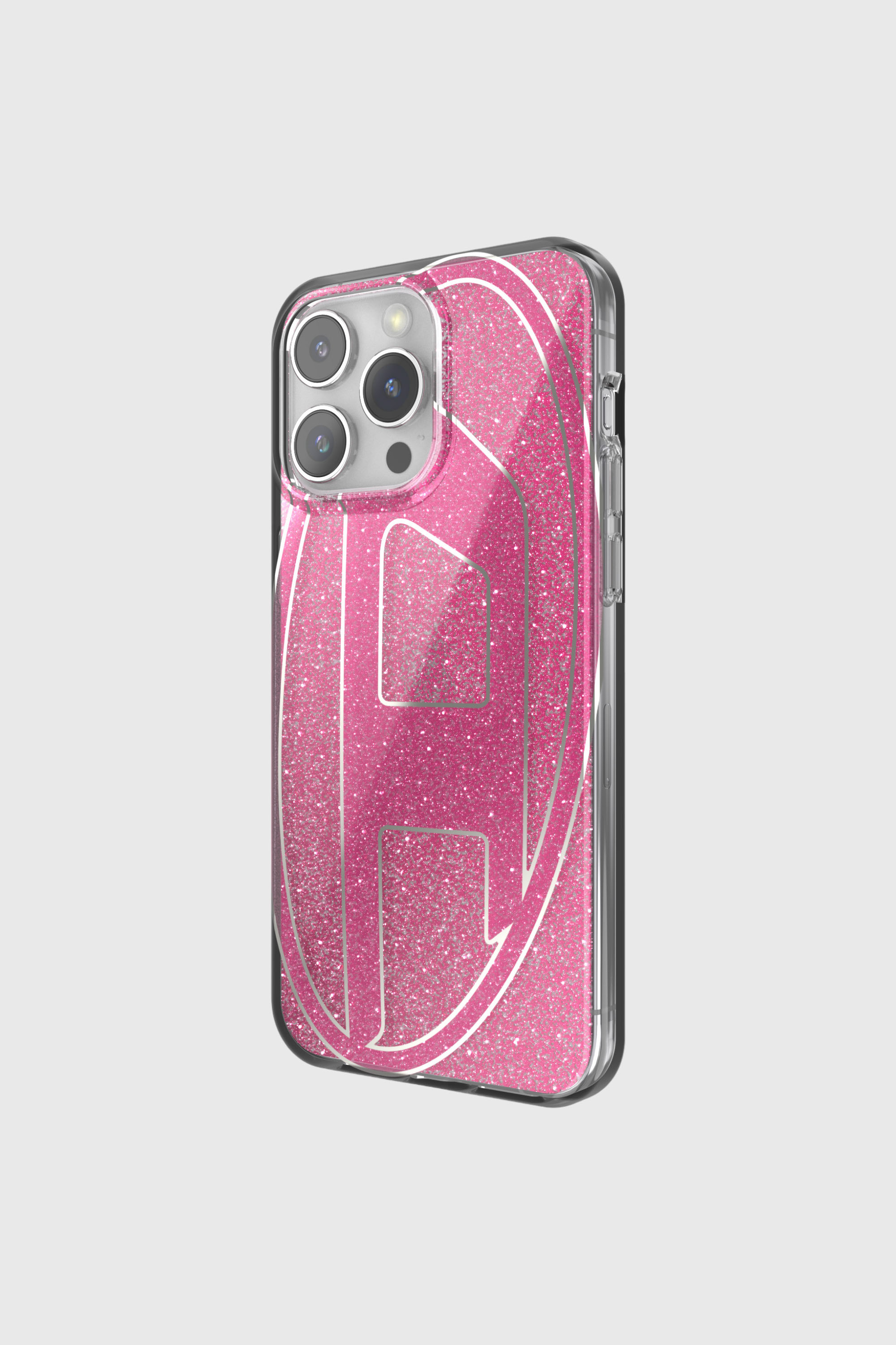 Diesel - 60037 AOP CASE, Unisex's Glitter Case for iP 15 Pro Max in Pink - 3