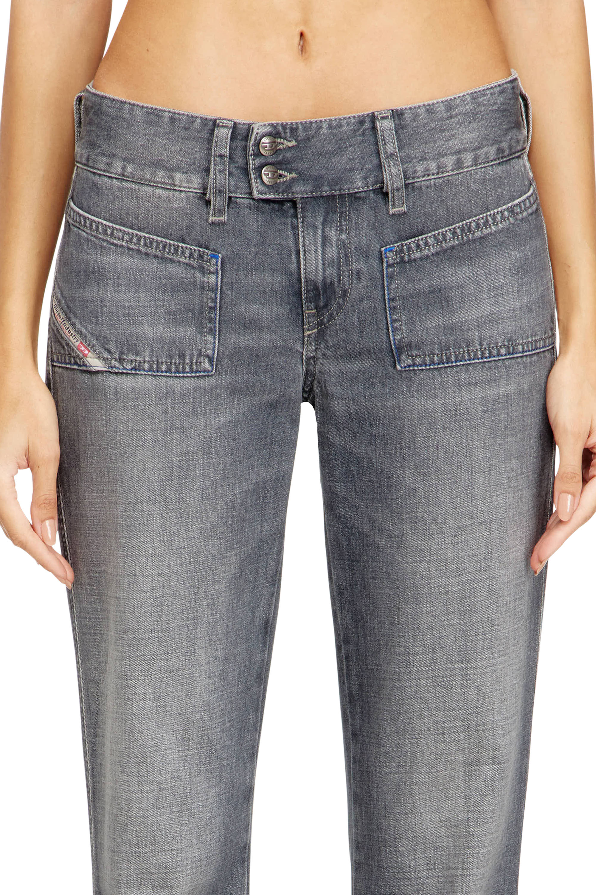 Diesel - Woman's Bootcut Jeans D-Hush 09N83, Grey - 5