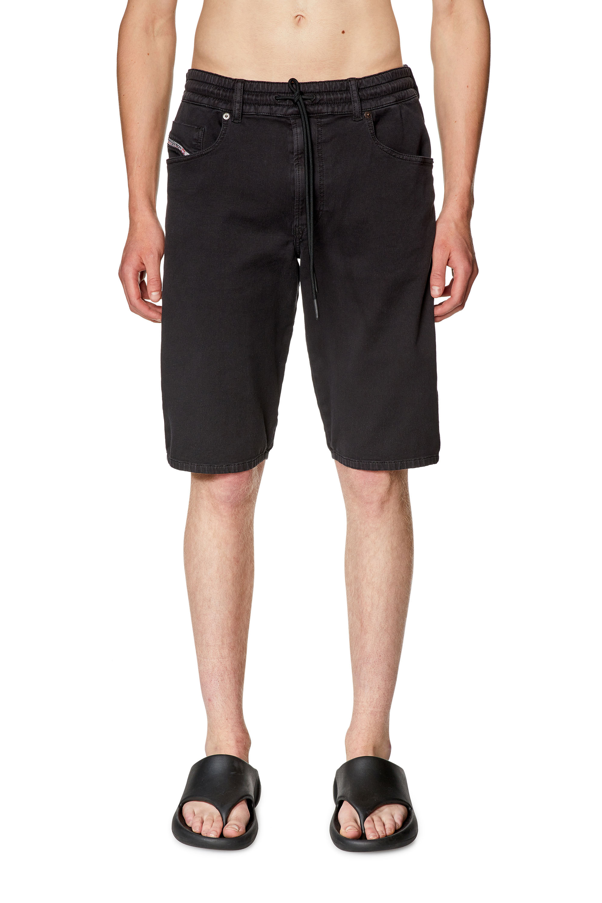 Diesel - D-KROOLEY-SHORT JOGG, Black - Image 1