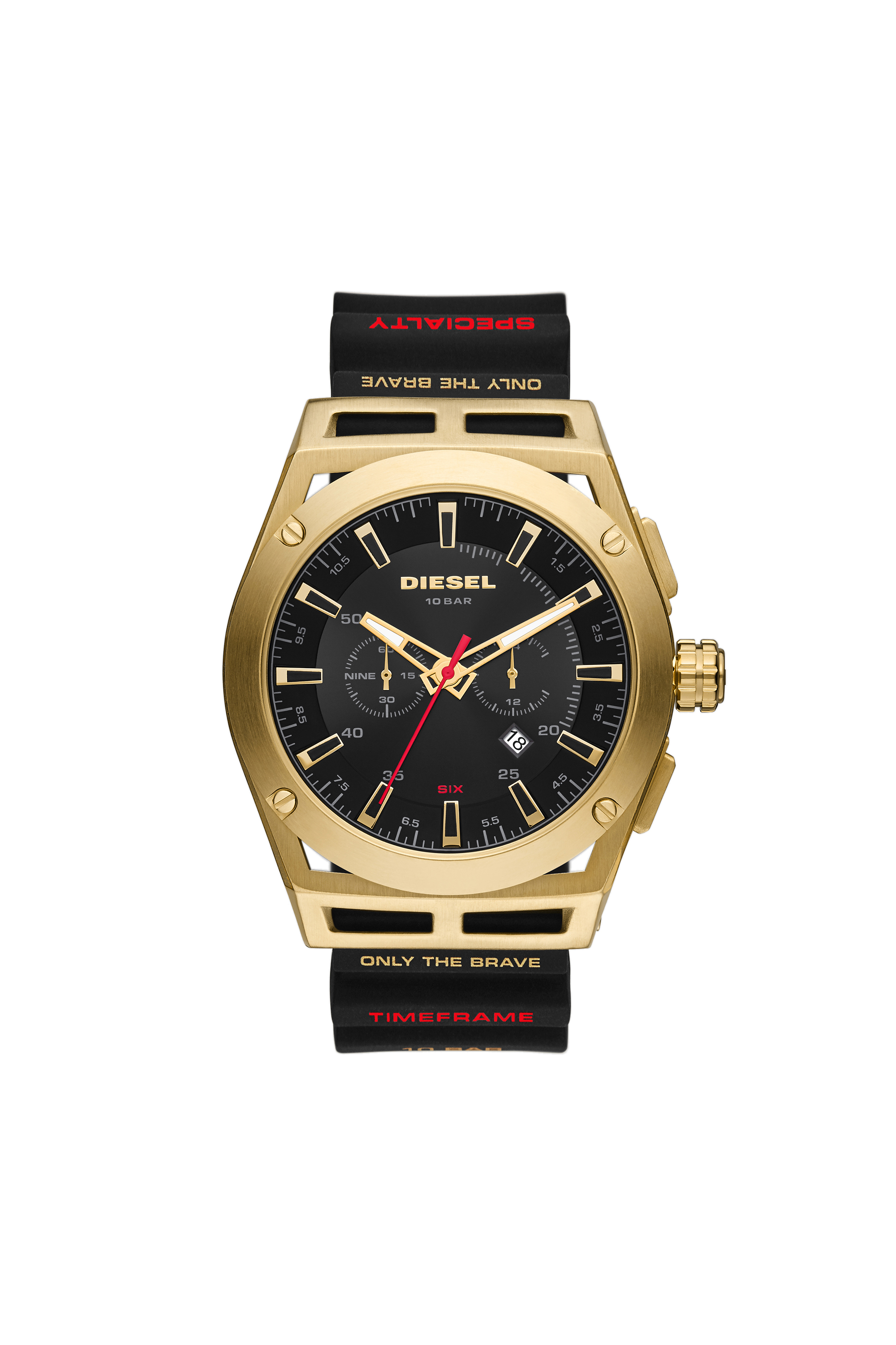 Diesel - DZ4546, Black/Gold - Image 1