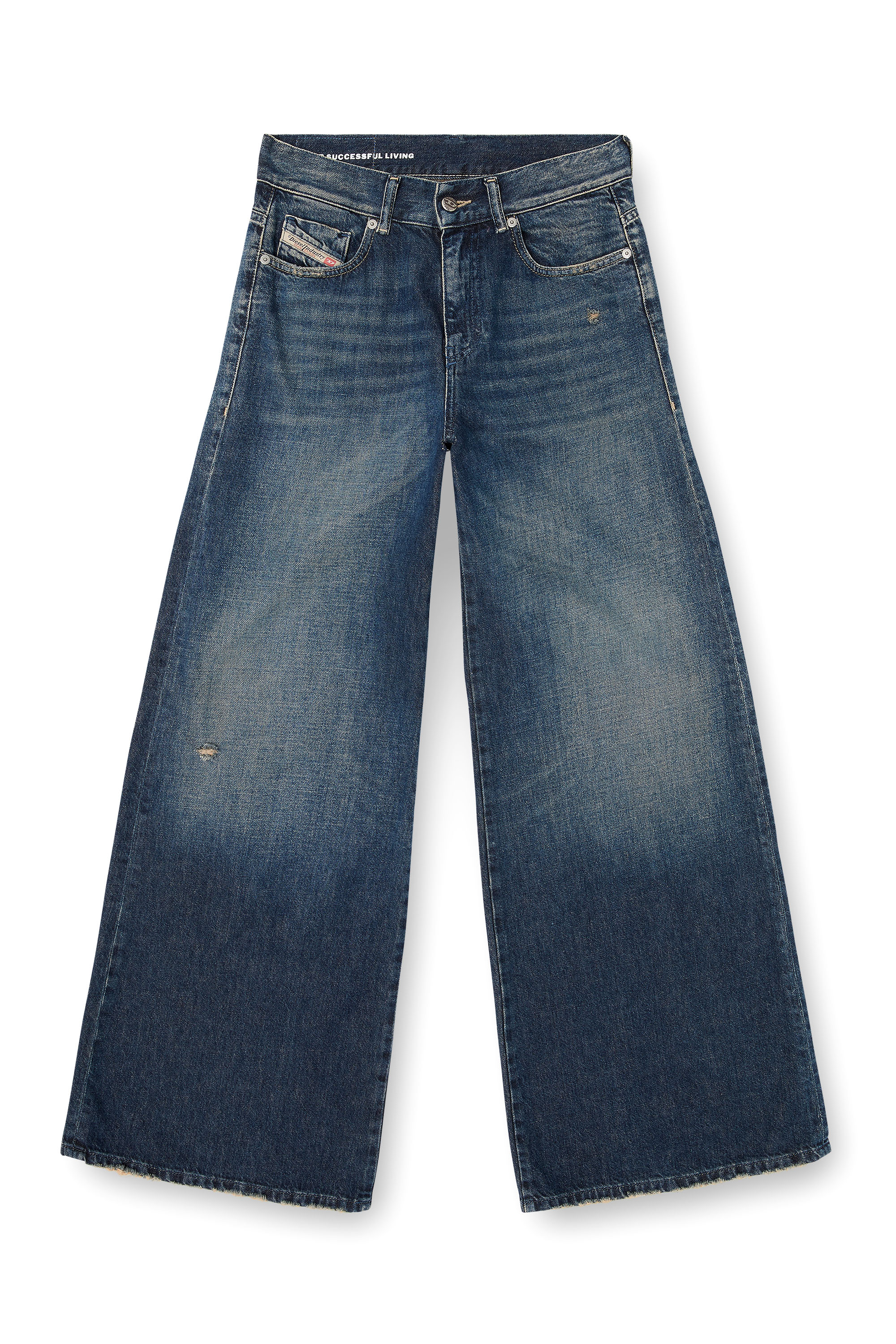 Diesel - Woman's Flare Jeans 1978 D-Akemi 09N70, Dark Blue - 2