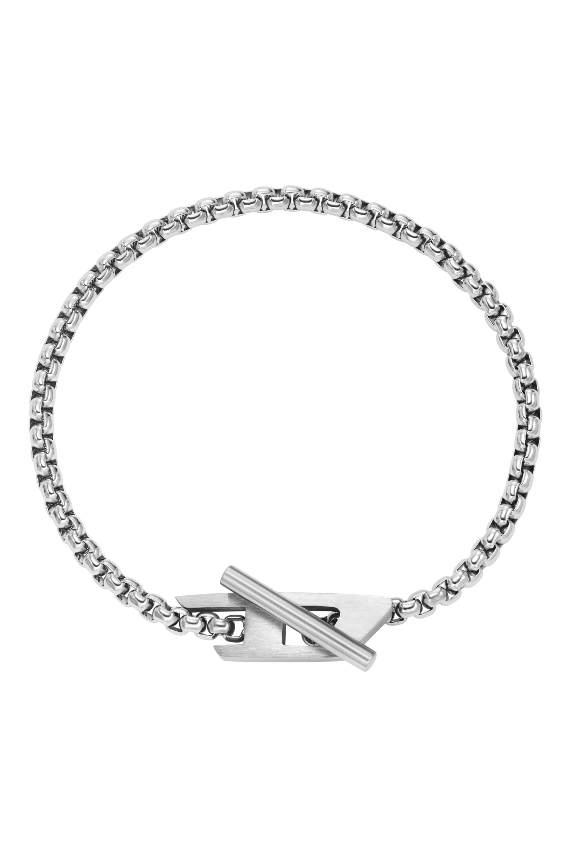 Women's Stainless steel chain bracelet | Silver | Diesel Women's Stainless steel chain bracelet | Silver | Diesel