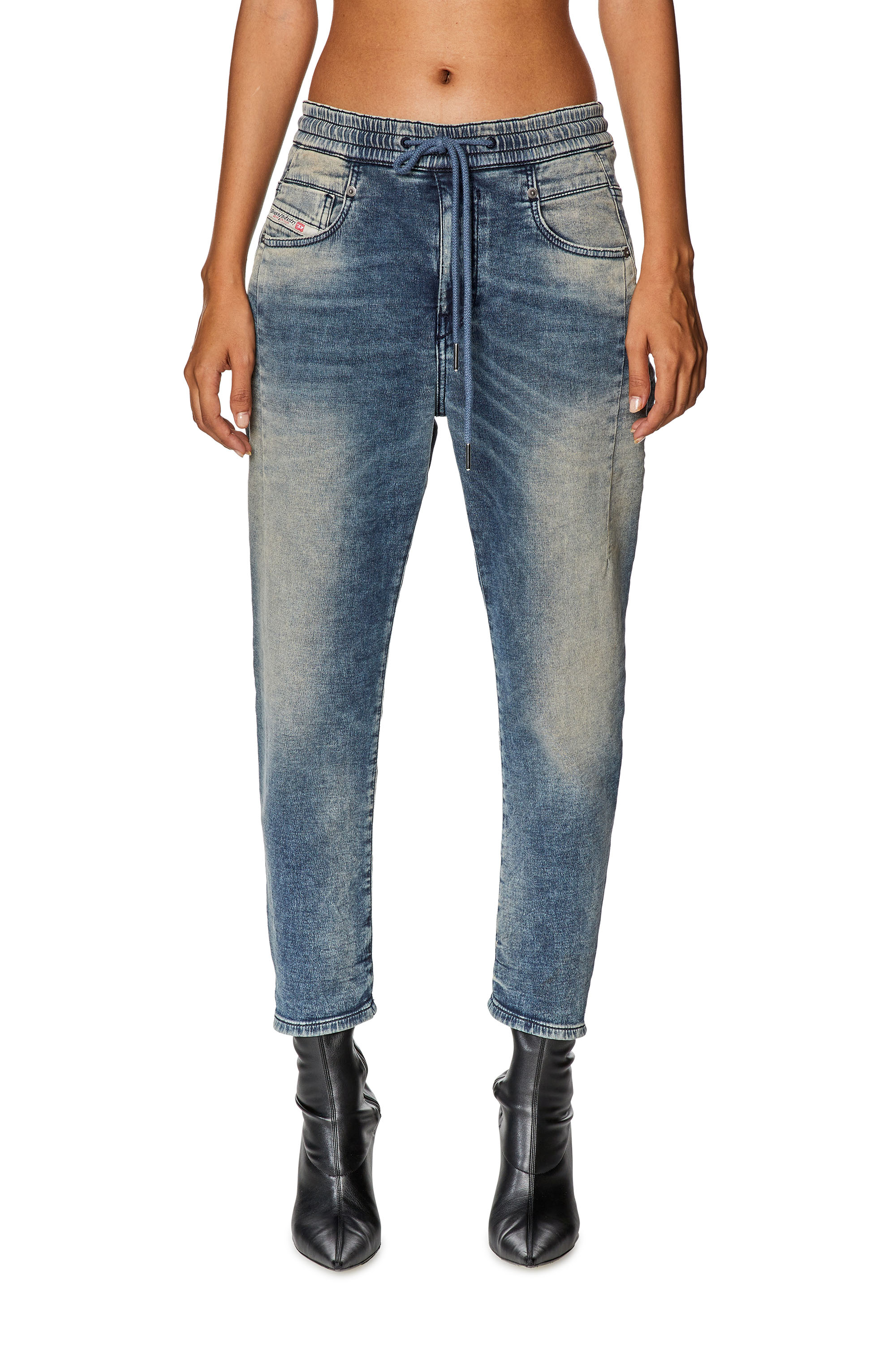Diesel - Boyfriend Fayza JoggJeans® 068FN, Dark Blue - Image 1