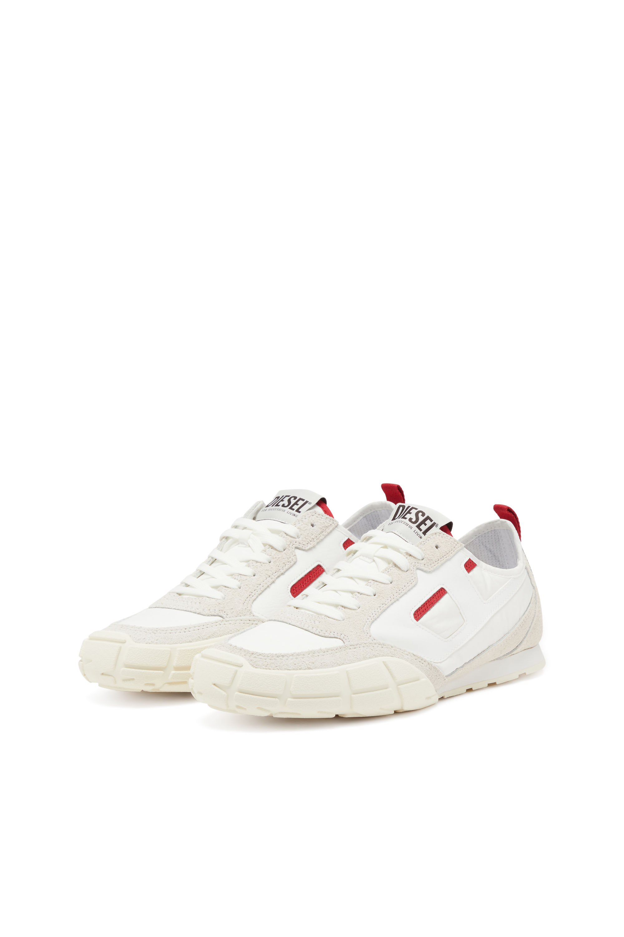 Men's Sneakers in leather, suede and ripstop | Multicolor