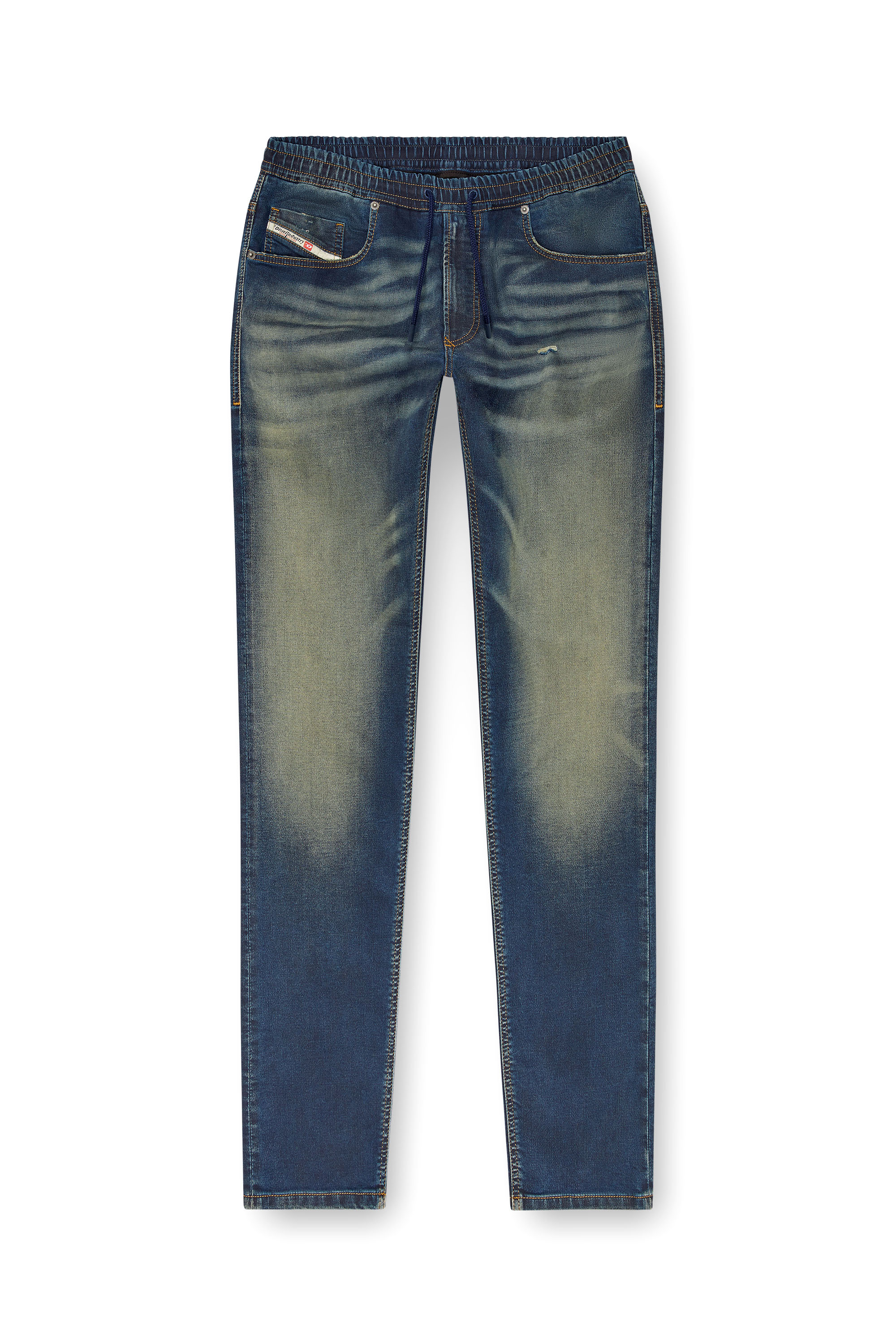 Diesel - Man Tapered 2030 D-Krooley Joggjeans® 09J34, Dark Blue - Image 5