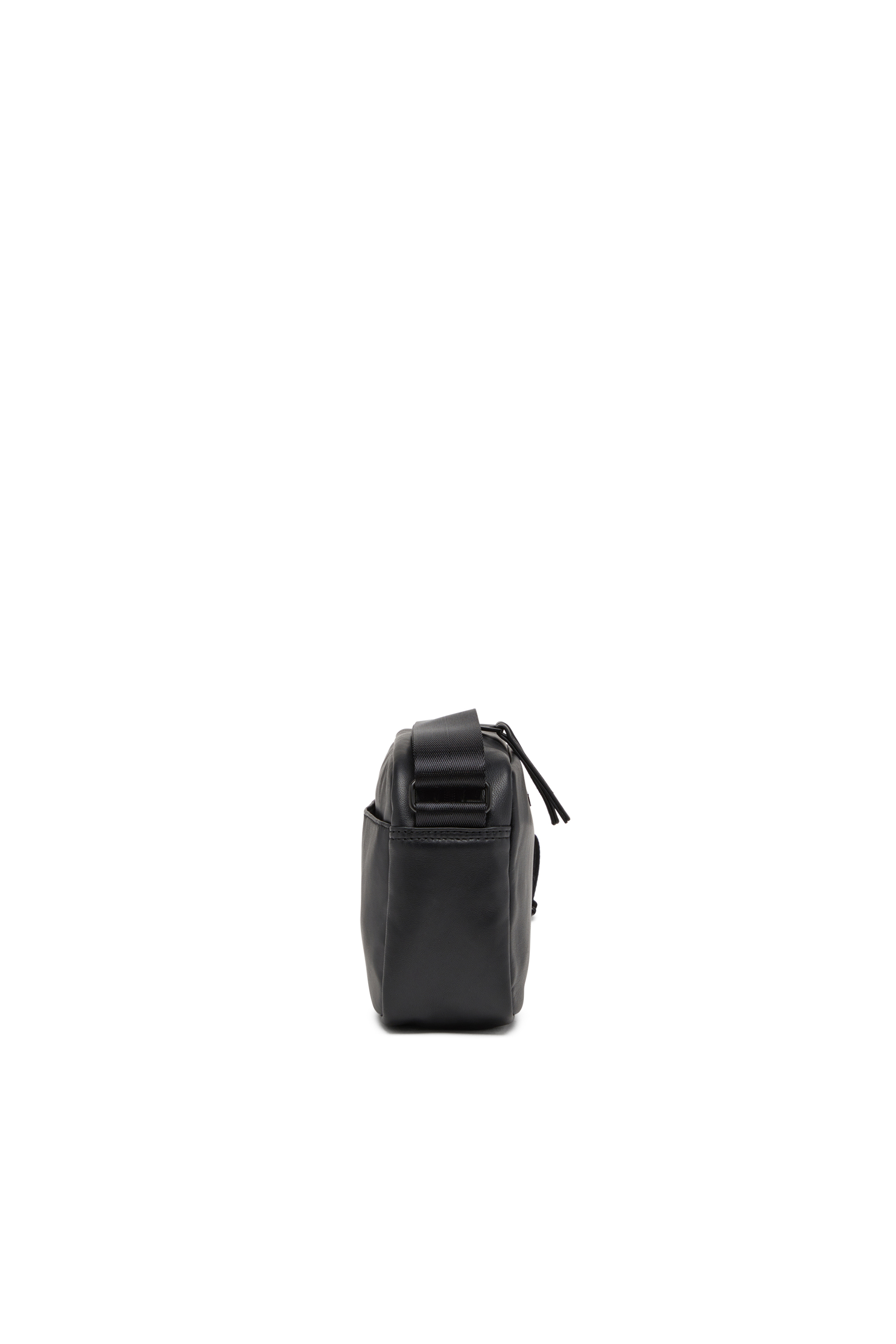 Diesel - RAVE CAMERA BAG X, Man's Rave-Camera bag in nappa leather in Black - 3