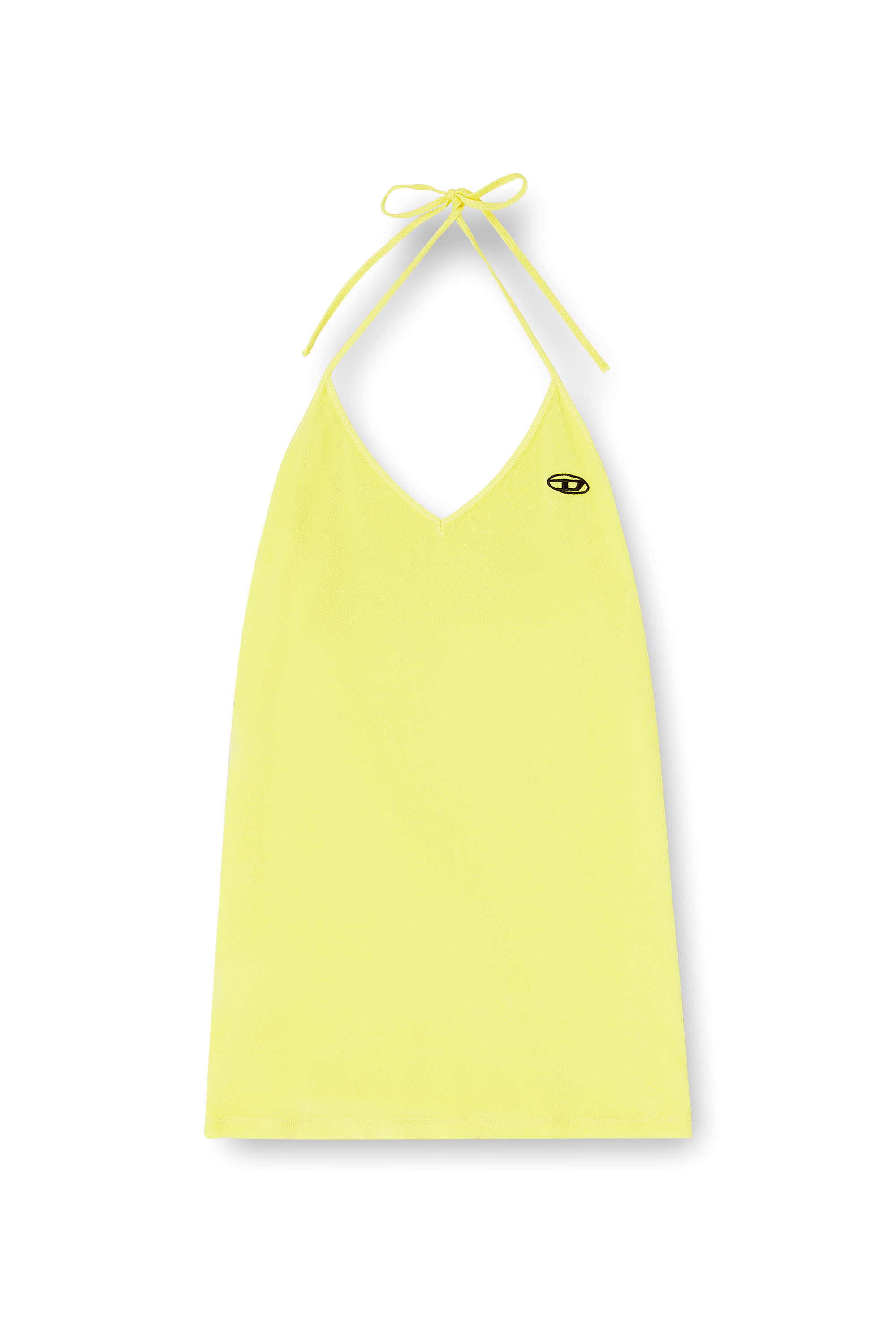 Diesel - MILVA-D-POP, Woman's Mini dress in towelling fabric in null - 5