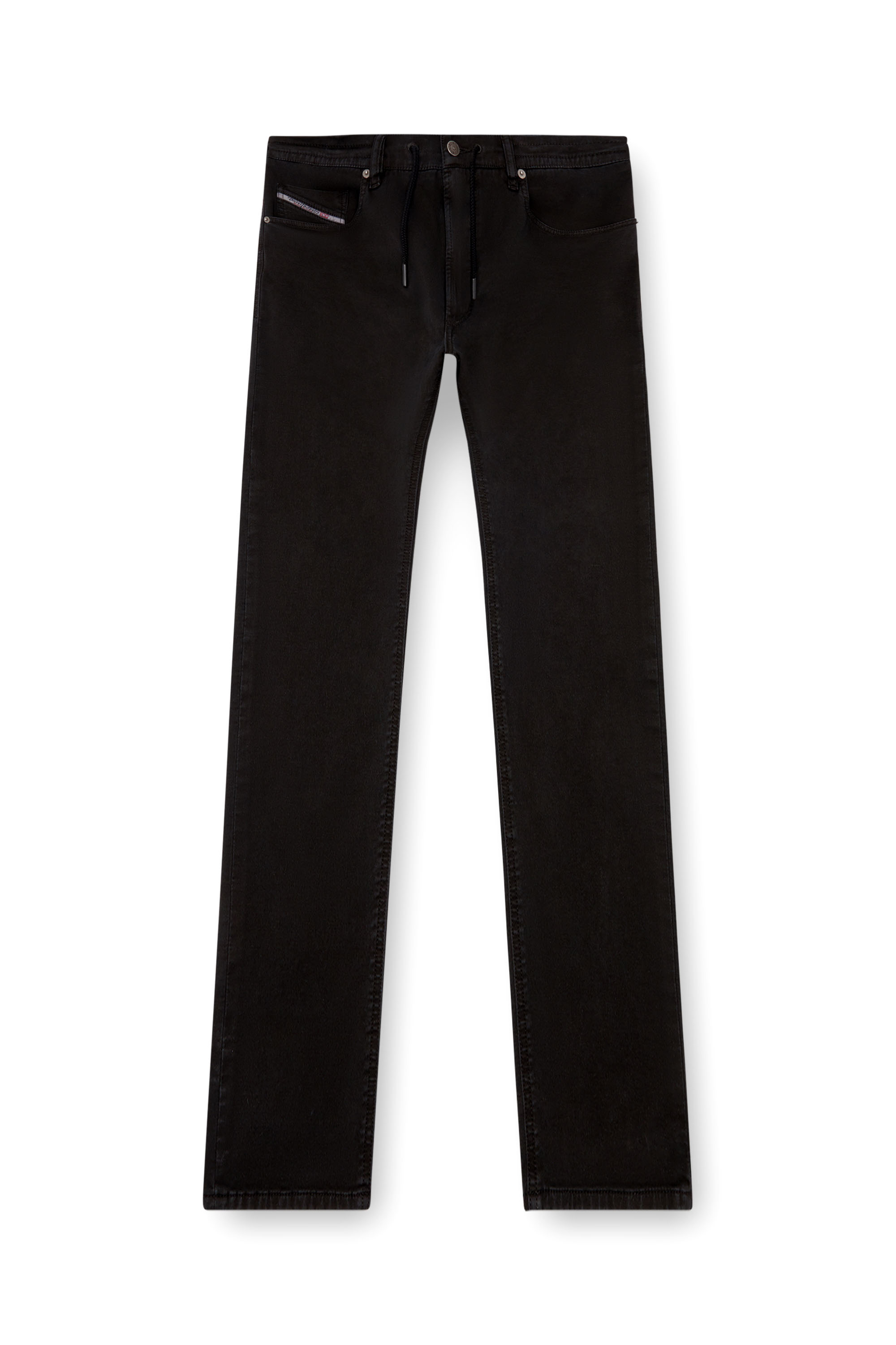 Regular 2032 D-Krooley Joggjeans® 068NH, Black/Dark grey Diesel - Man's Regular 2032 D-Krooley Joggjeans® 068NH, Black/Dark grey - 2