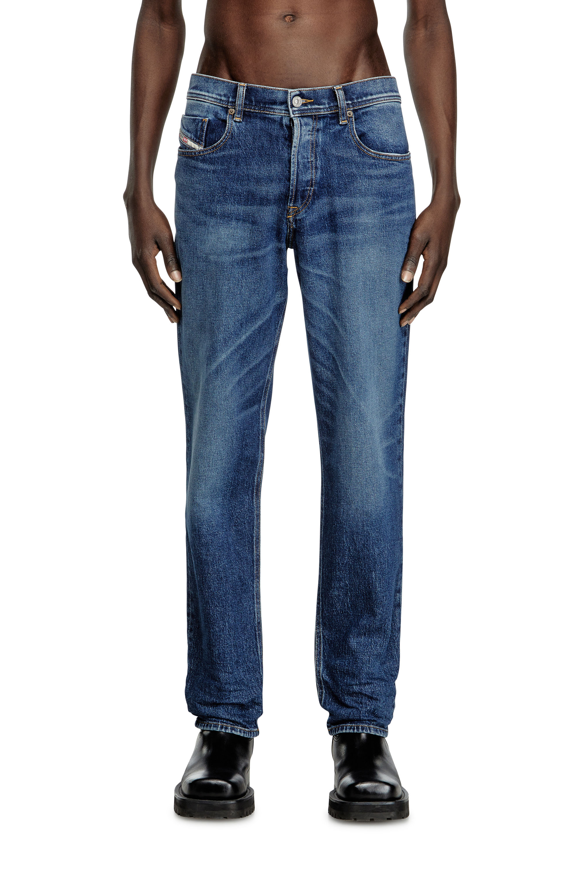 Diesel - Man's Regular Jeans 2023 D-Finitive 09L21, Dark Blue - 1