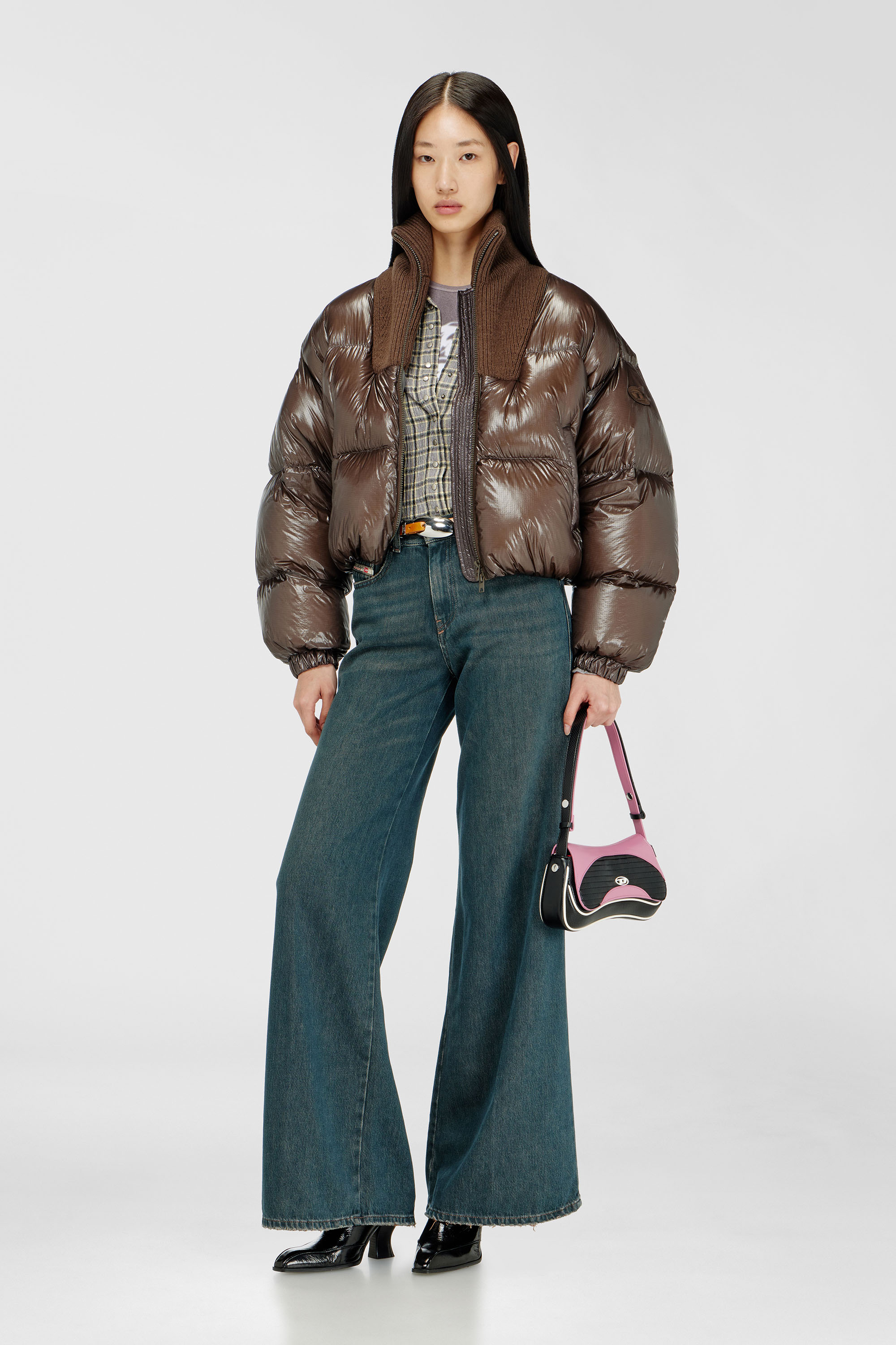 Diesel - Woman's Flare Jeans 1978 D-Akemi 09P83, Dark Blue - 2