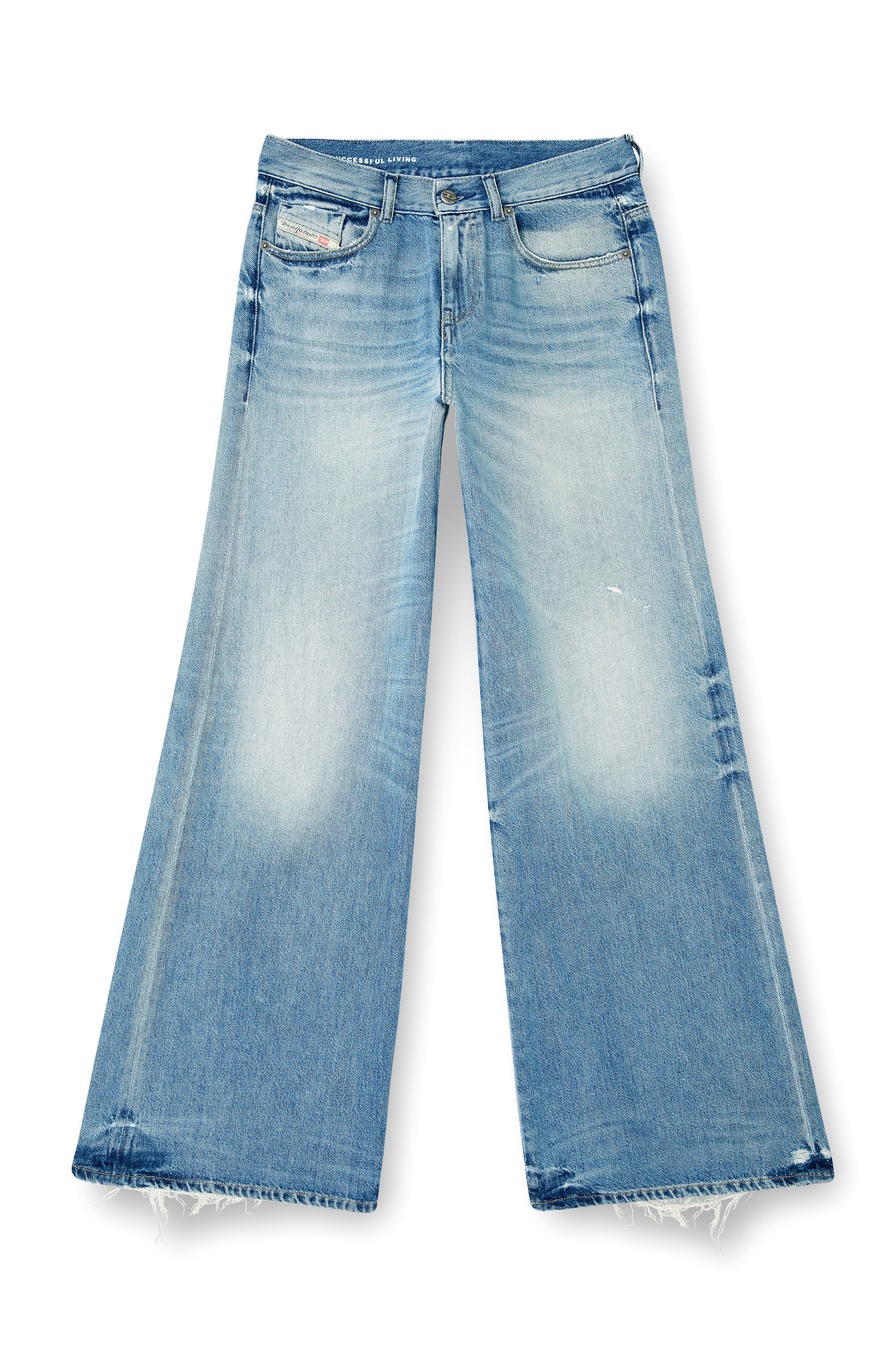 Diesel - Woman's Flare Jeans 1978 D-Akemi 09M07, Light Blue - 6