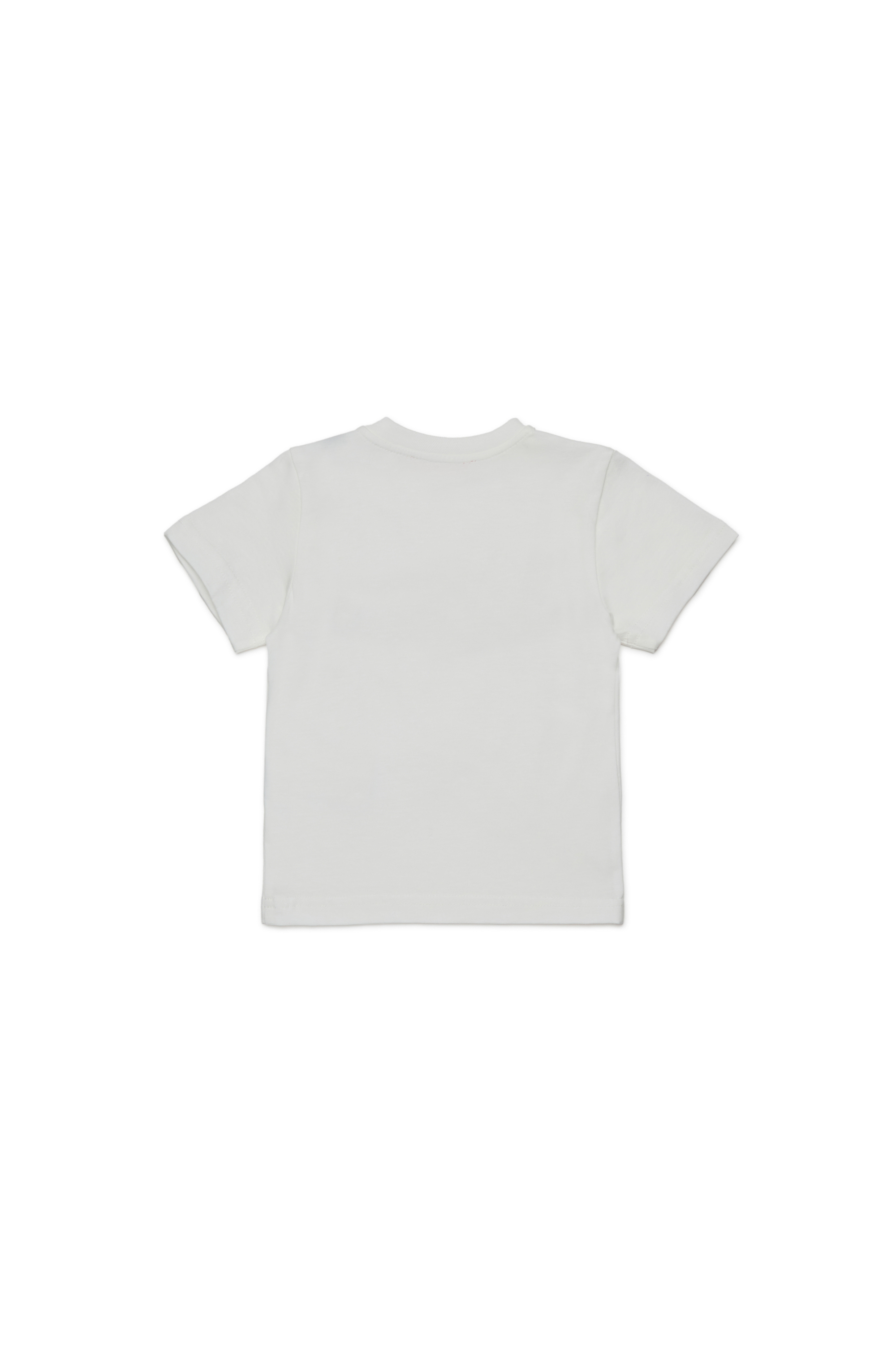Diesel - TIMOTYB, Unisex's Cotton T-shirt with logo in White/Pink - 2