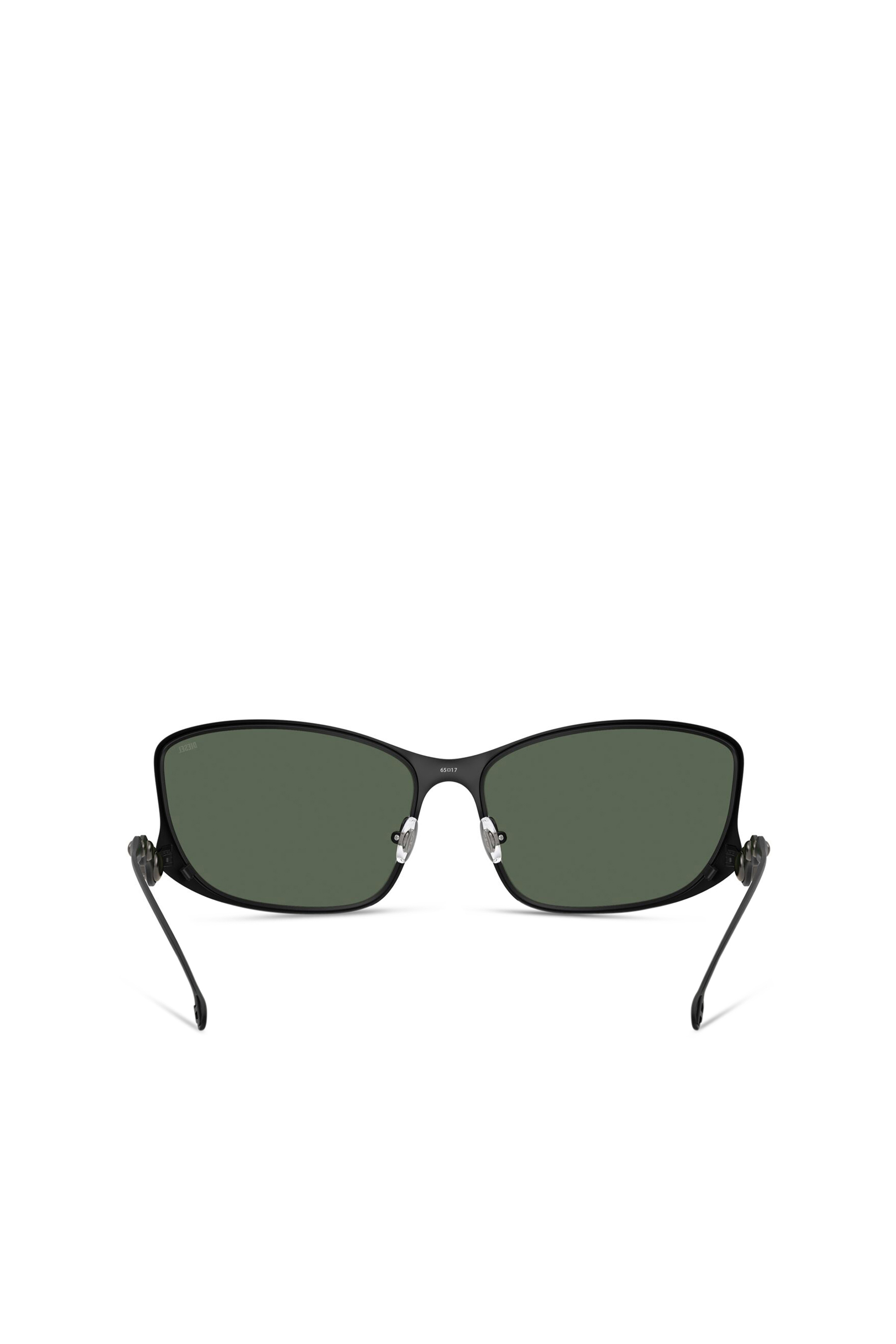 Diesel - 0DL1013, Unisex's Rectangle sunglasses in Dark Green - 3