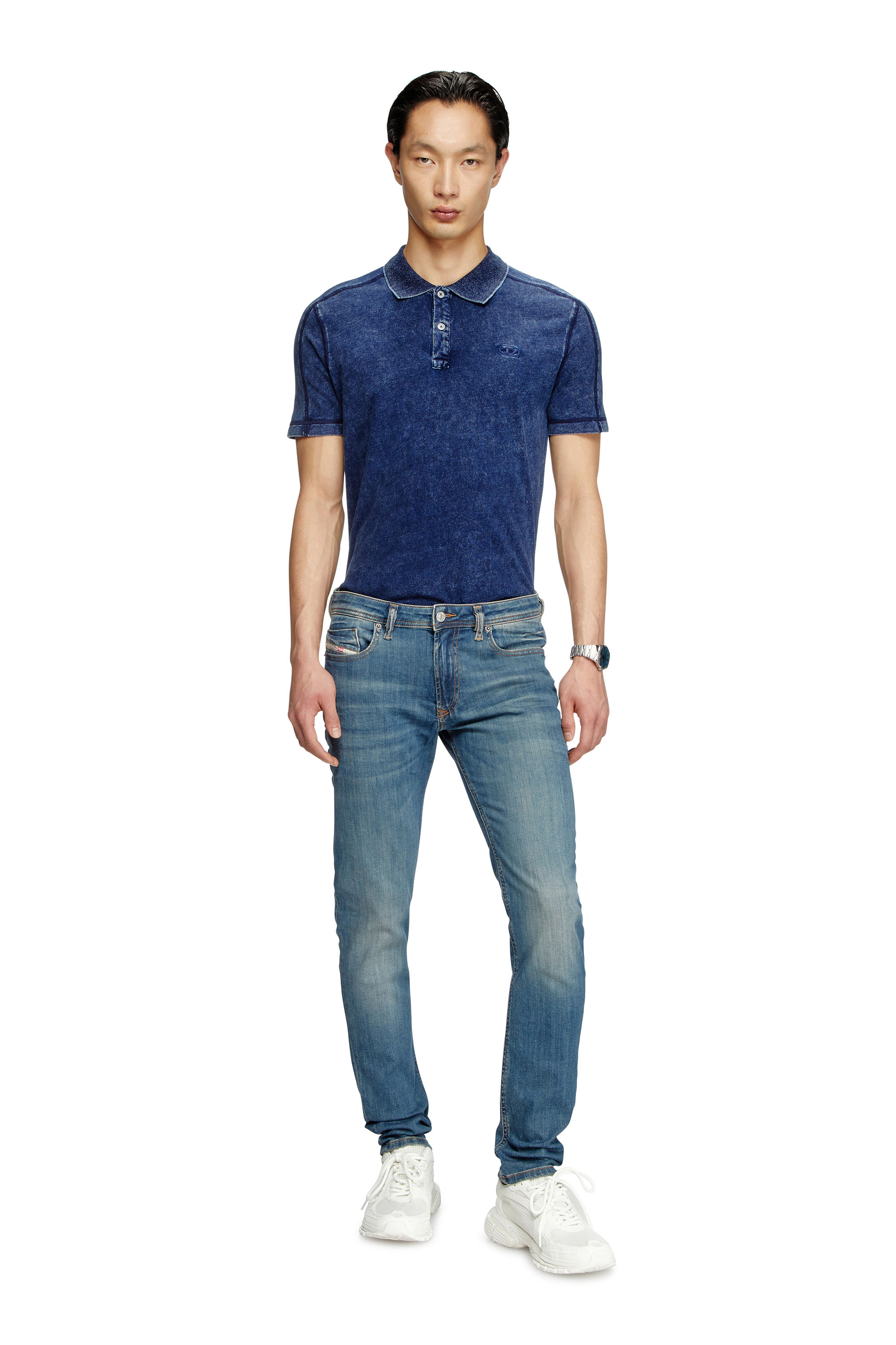 Skinny Jeans 1979 Sleenker 0BMBT, Medium blue Diesel - Man's Skinny Jeans 1979 Sleenker 0BMBT, Medium blue - 1