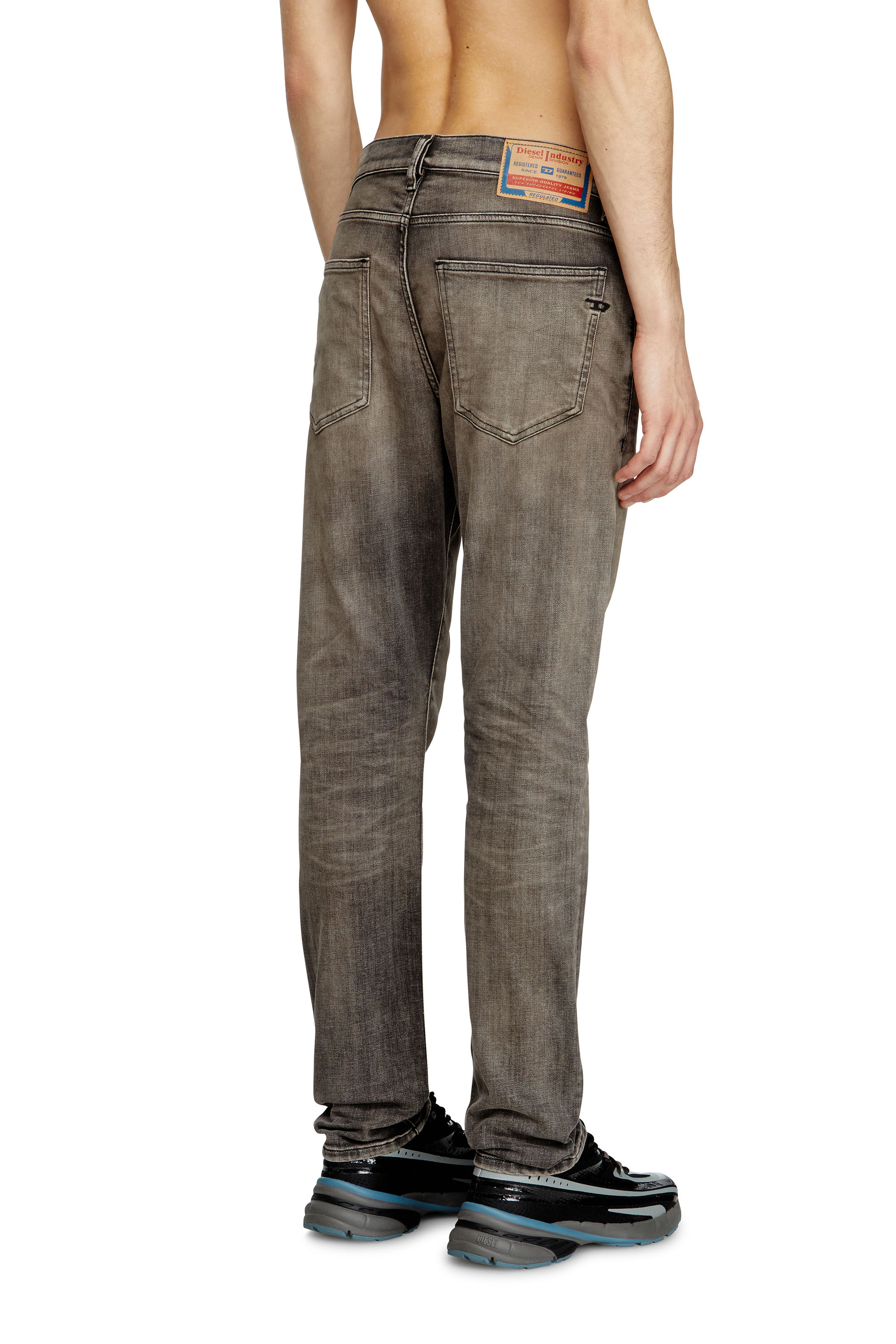 Diesel - Man's Slim Jeans 2019 D-Strukt 09L39, Light Grey - 4