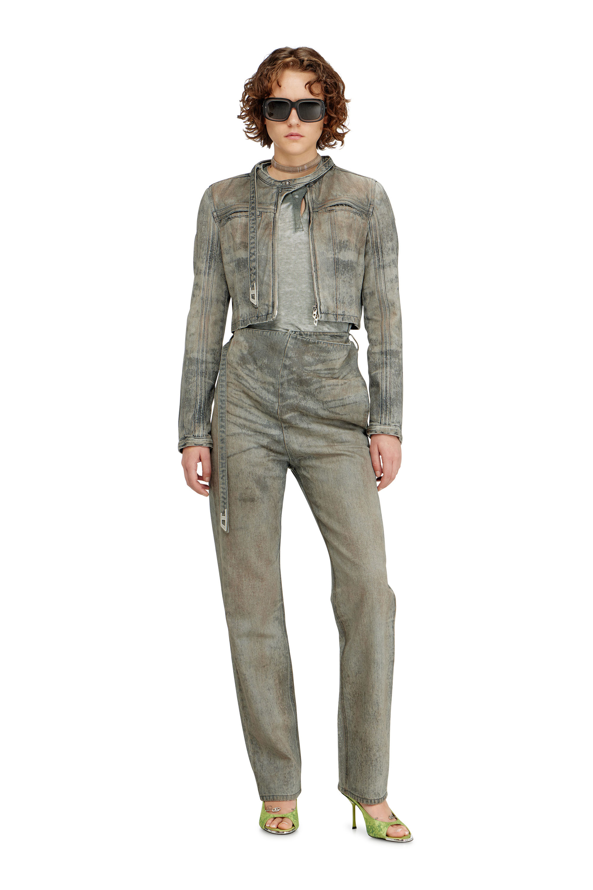 Diesel - Woman's Slim Jeans D-THALIRA 09P24, Grey - 2