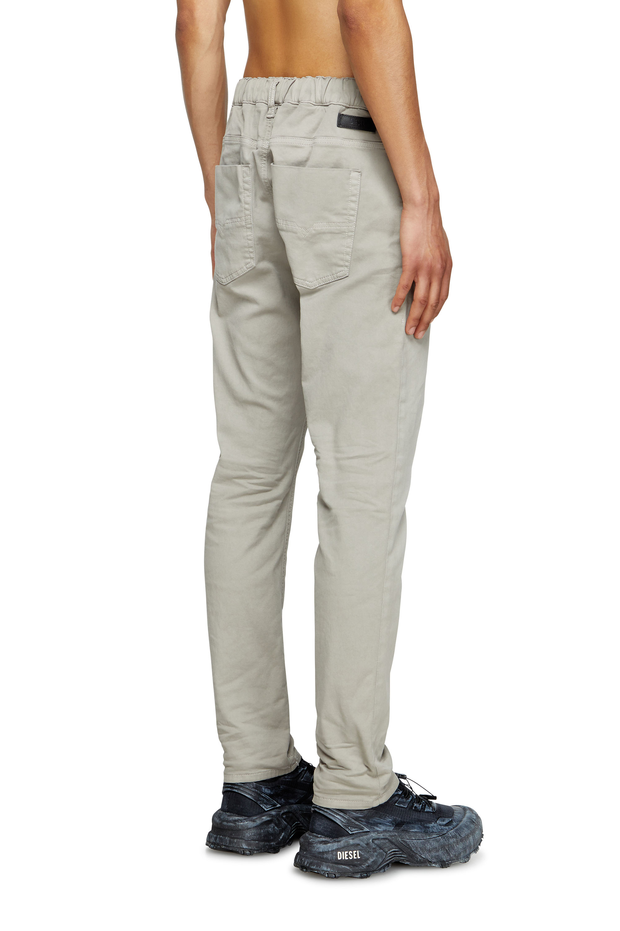 Regular 2032 D-Krooley Joggjeans® 0670M, Light Grey Diesel - Man's Regular 2032 D-Krooley Joggjeans® 0670M, Light Grey - 4