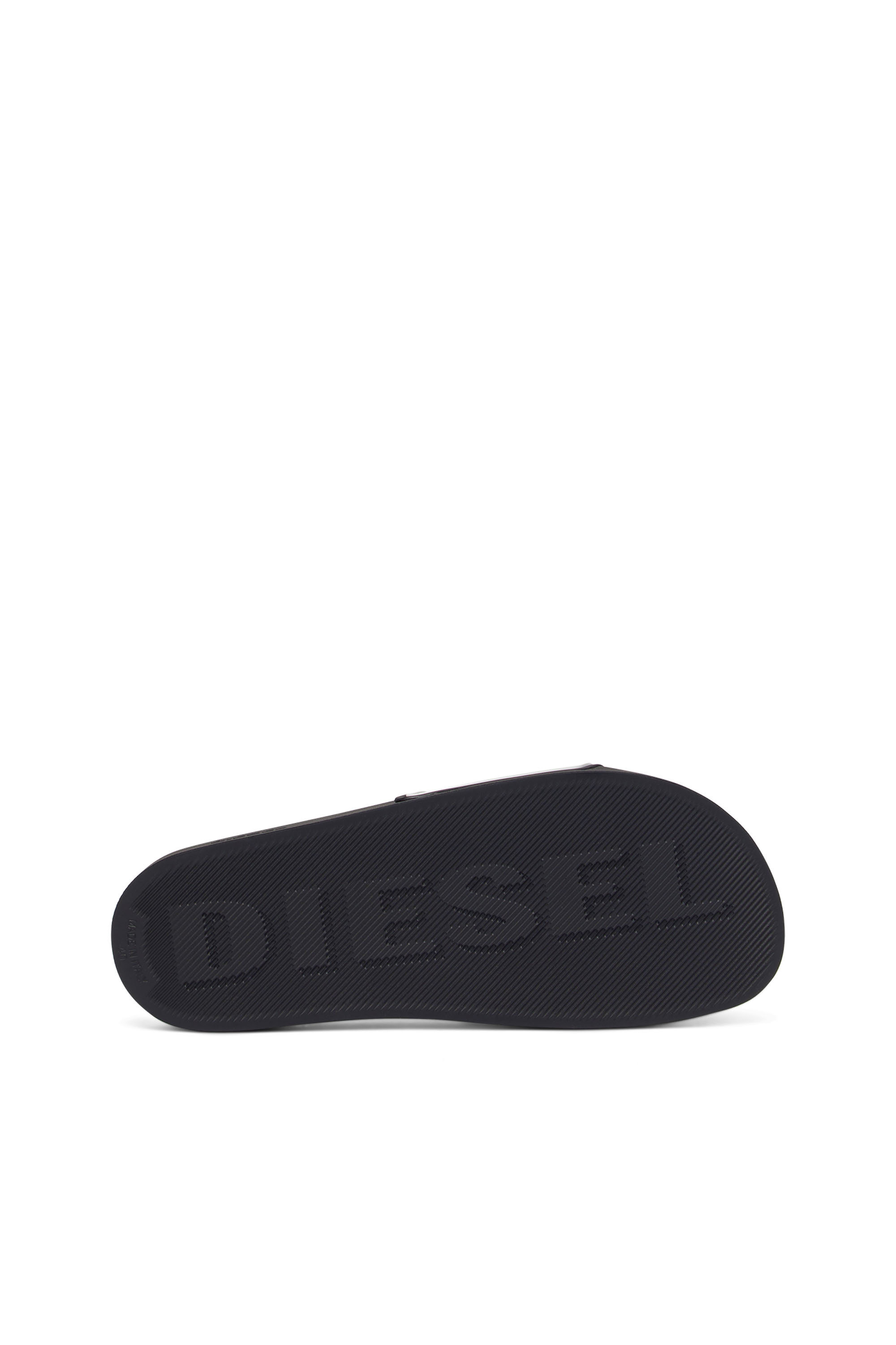 SA-MAYEMI CC W, Black Diesel - SA-MAYEMI CC W, Woman's Sa-Mayemi-Rubber slides with embossed logo in Black - 5