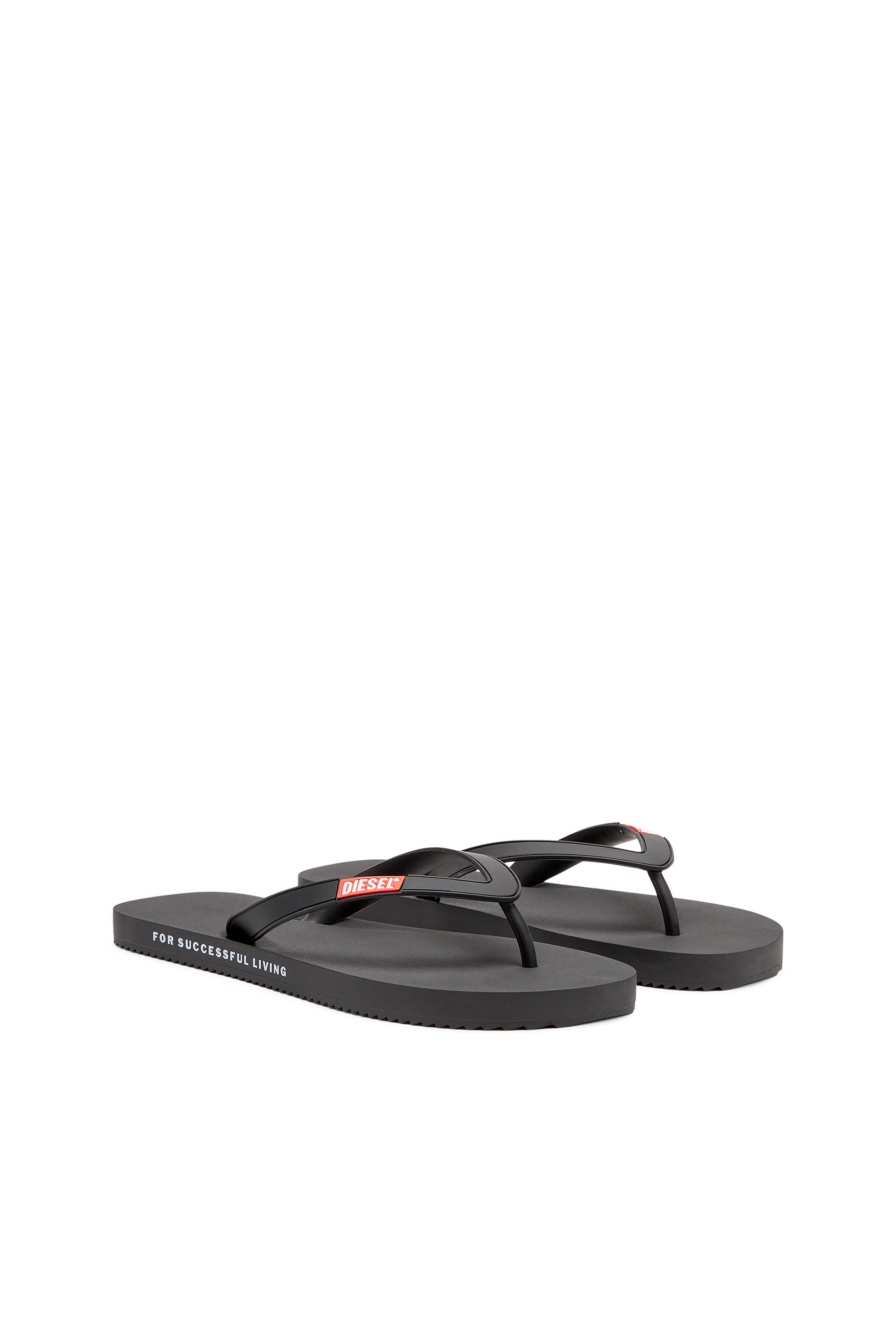 Diesel - SA-RIO, Man's Sa-Rio-Rubber flip-flops in Black - 2