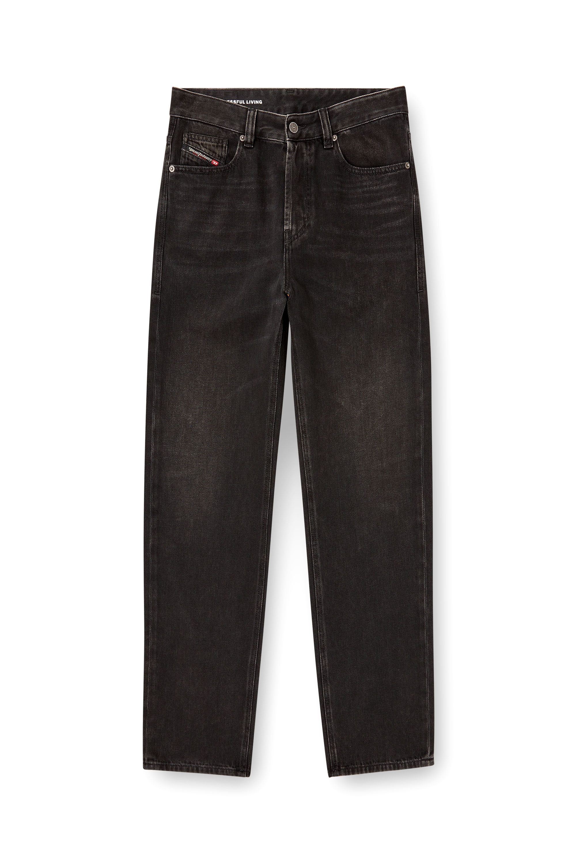 Regular Jeans 2024 D-Macs 09J96, Black/Dark grey Diesel - Man's Regular Jeans 2024 D-Macs 09J96, Black/Dark grey - 2