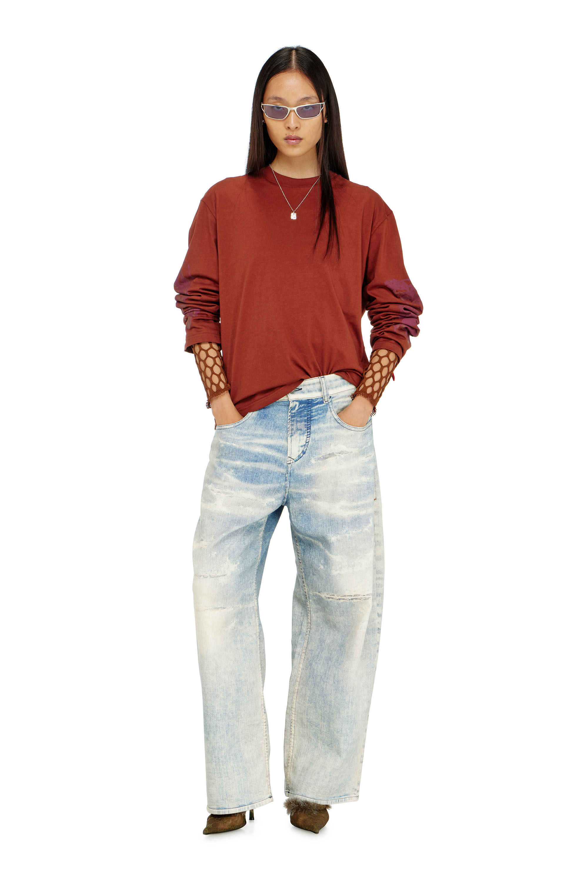 Diesel - Unisex's Relaxed 2097 D-Enim-M Joggjeans&reg; 068XM, Light Blue - 1