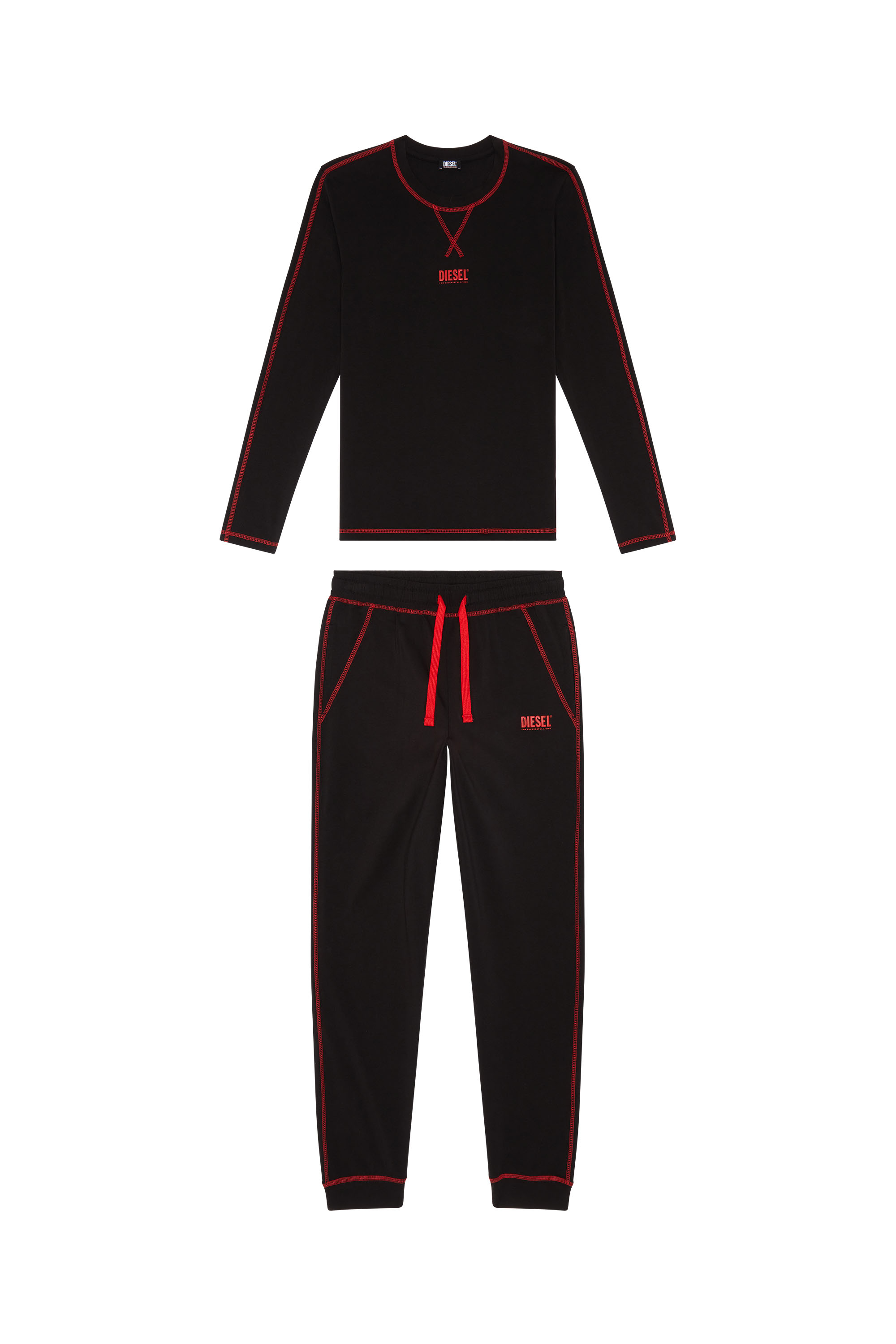 Diesel - UFSET-KRYSTI, Black - Image 1