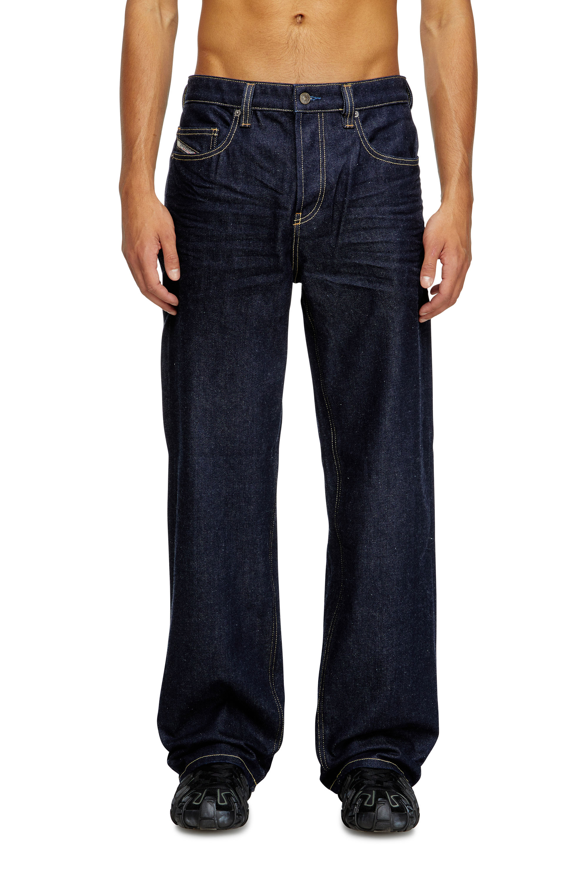 Diesel - Man's Relaxed Jeans 2001 D-Macro 0GRDV, Dark Blue - 2