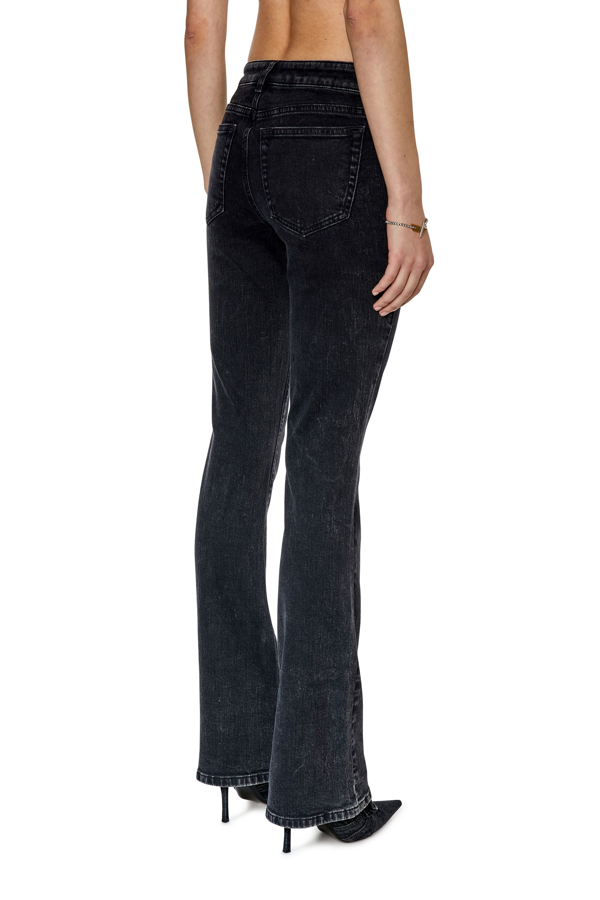Diesel - Bootcut and Flare Jeans 1969 D-Ebbey 0ENAP, Black/Dark grey - Image 2