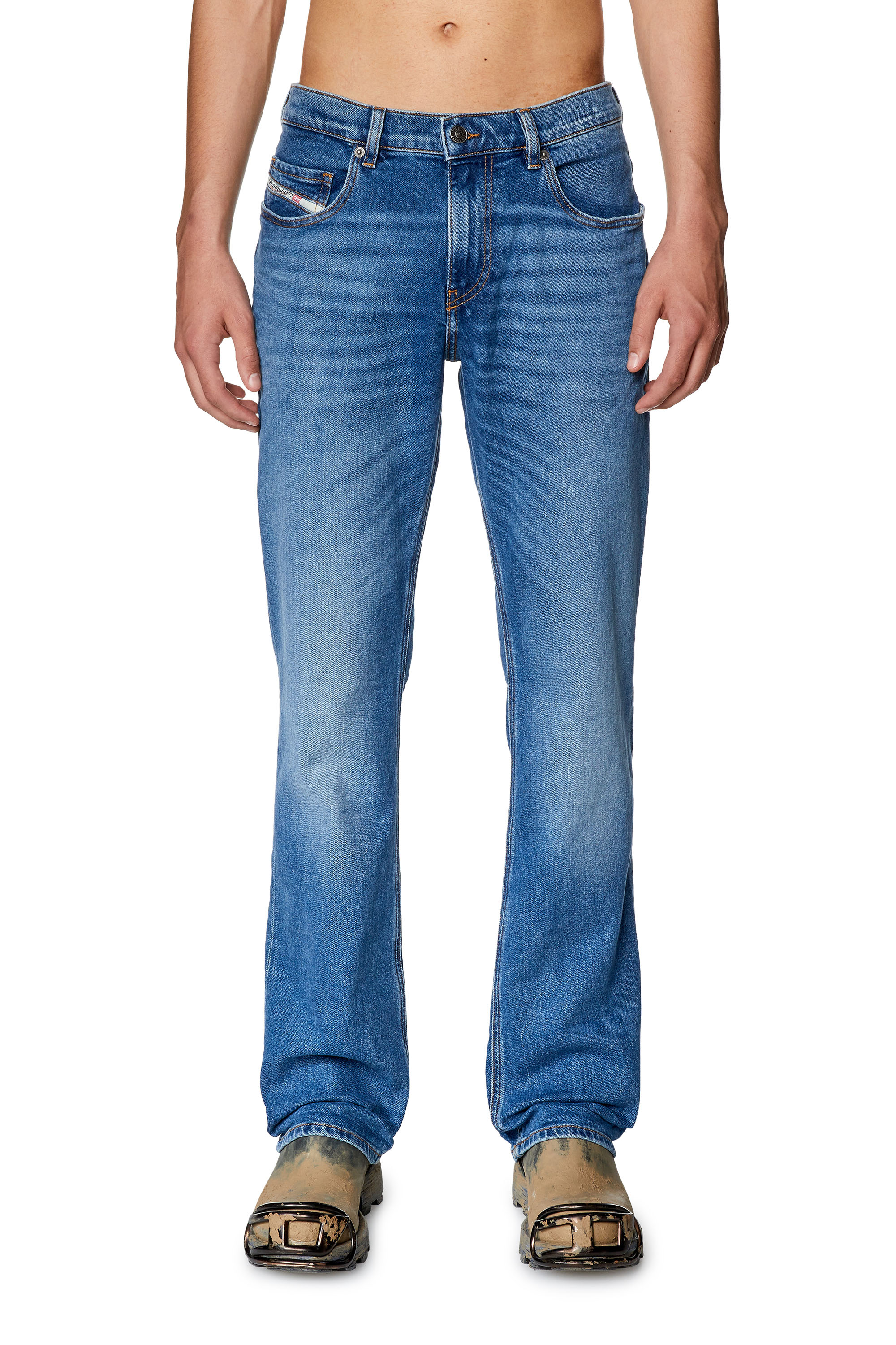 Diesel - Bootcut Jeans 2021 D-Vocs 0ENAT, Medium blue - Image 1