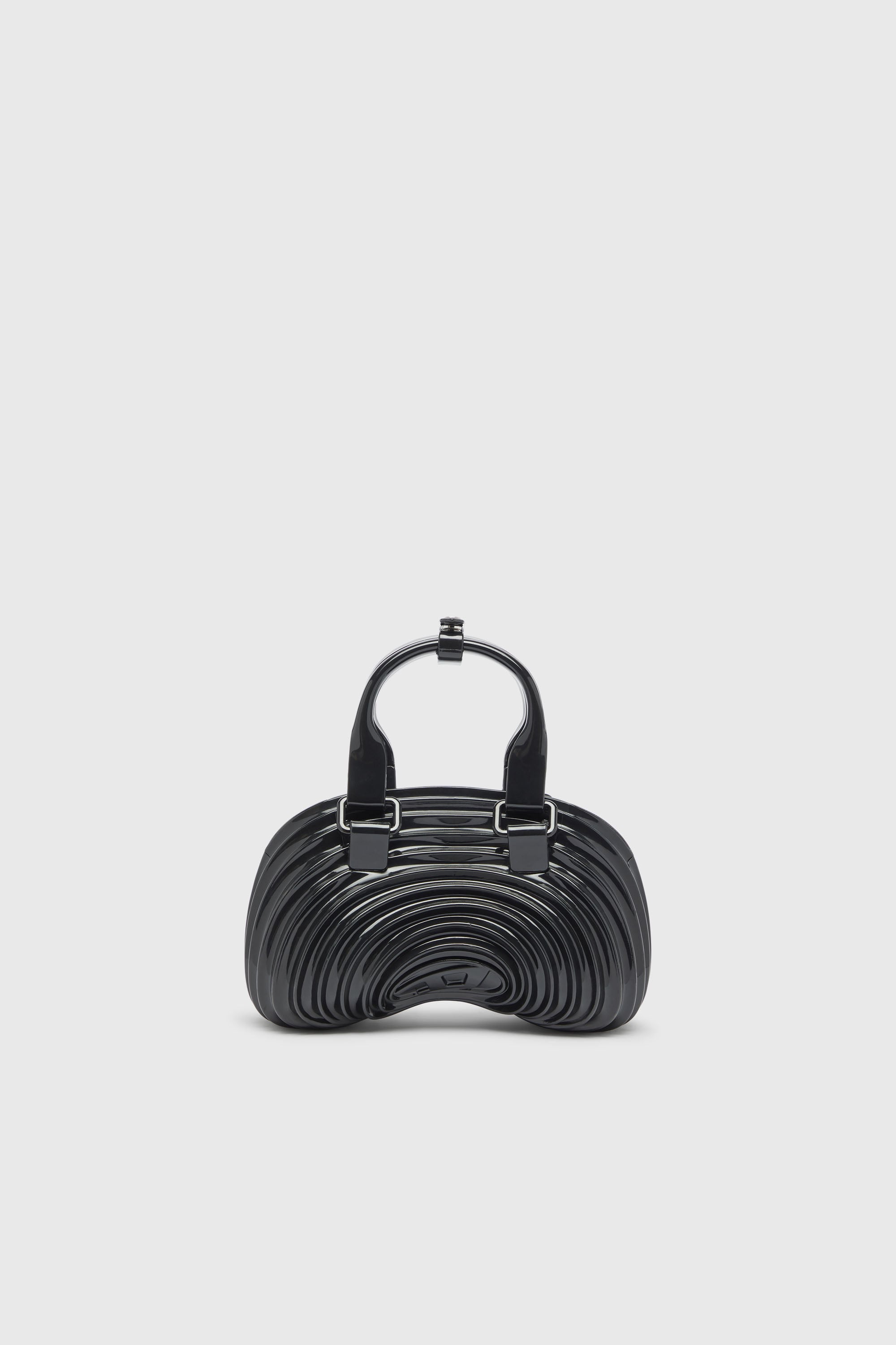 Diesel - MELISSA QUANTUM DOME, Woman's Quantum Dome - Handbag in Melflex&reg; in Black - 2