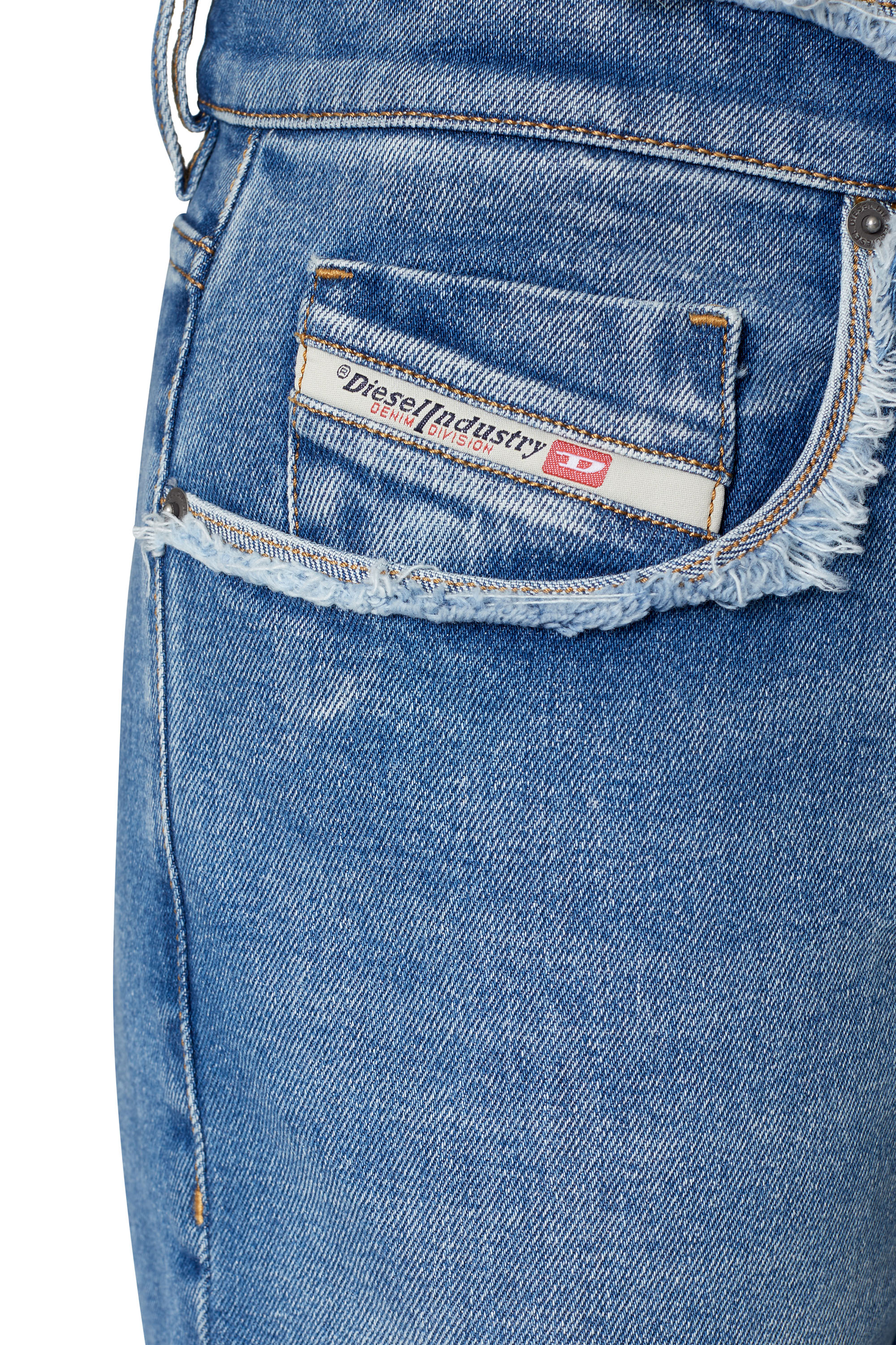 Diesel - Slim Jeans 2019 D-Strukt 09E19, Medium blue - Image 3