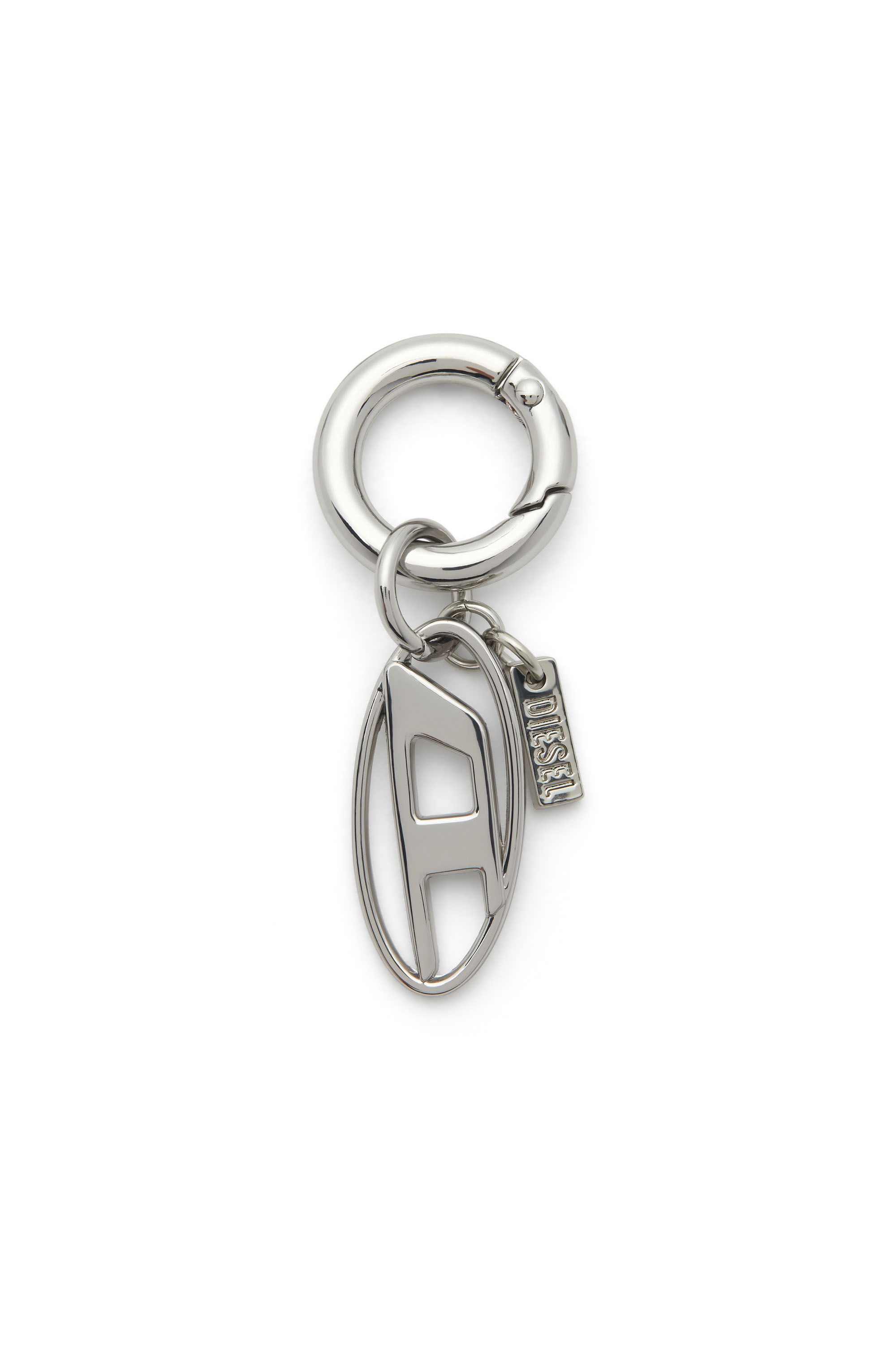 Diesel - CHARM-OVAL D, Unisex's Metal charm with Oval D charm in Silver - 1