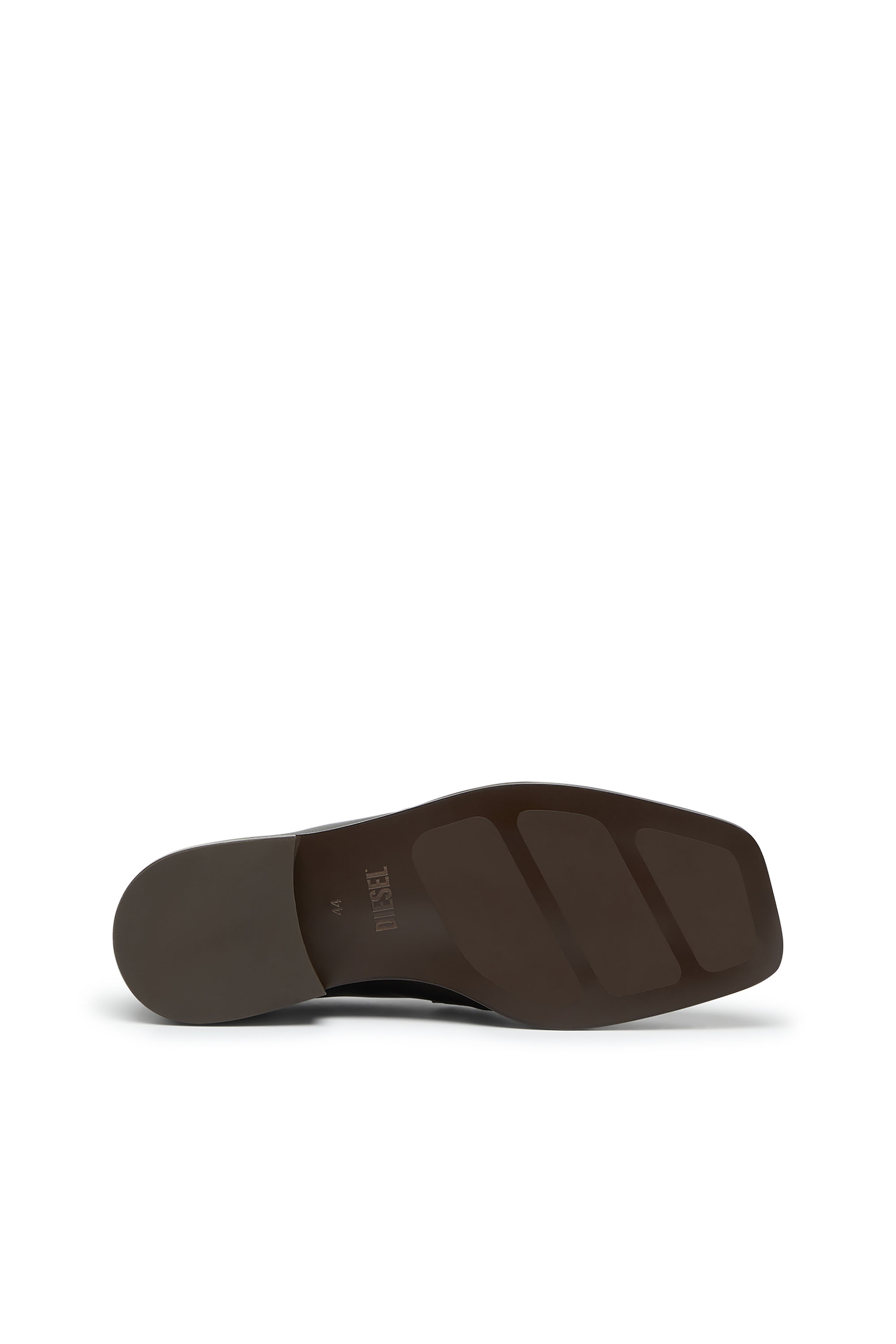 Diesel - D-AMBER LOAFER, Man's D-Amber - Penny loafers in leather in Brown - 4