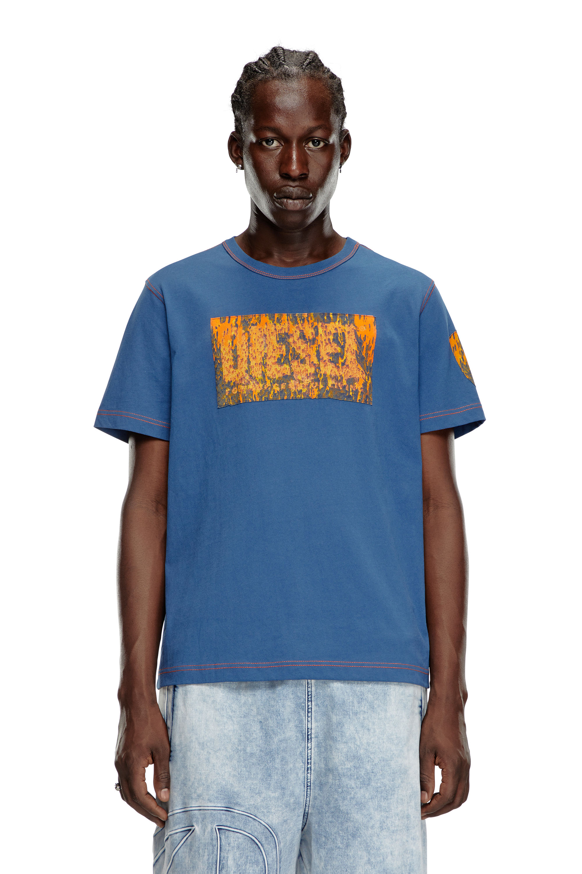 Diesel - T-ADJUST-Q1, Blue - Image 1