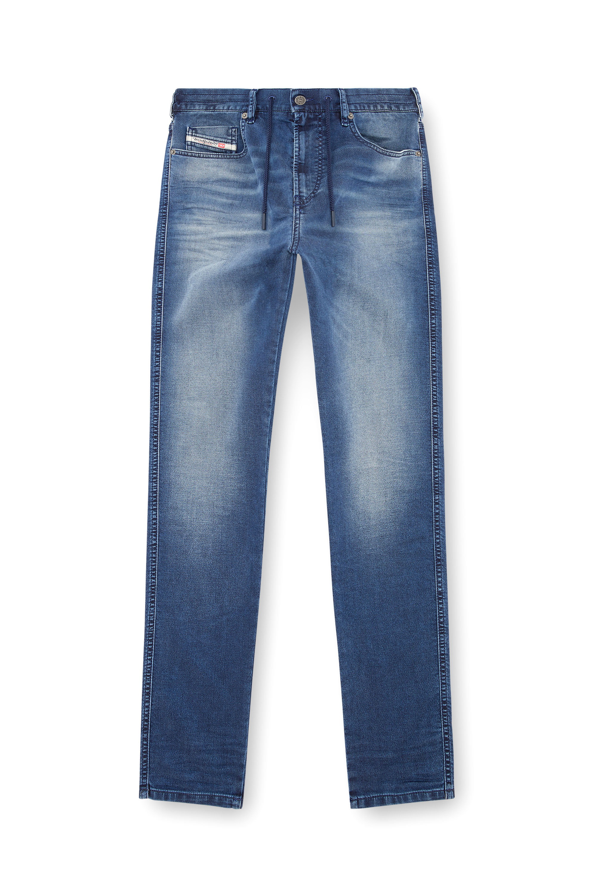 Diesel - Man Slim 2060 D-Strukt Joggjeans® 068LX, Dark Blue - Image 5